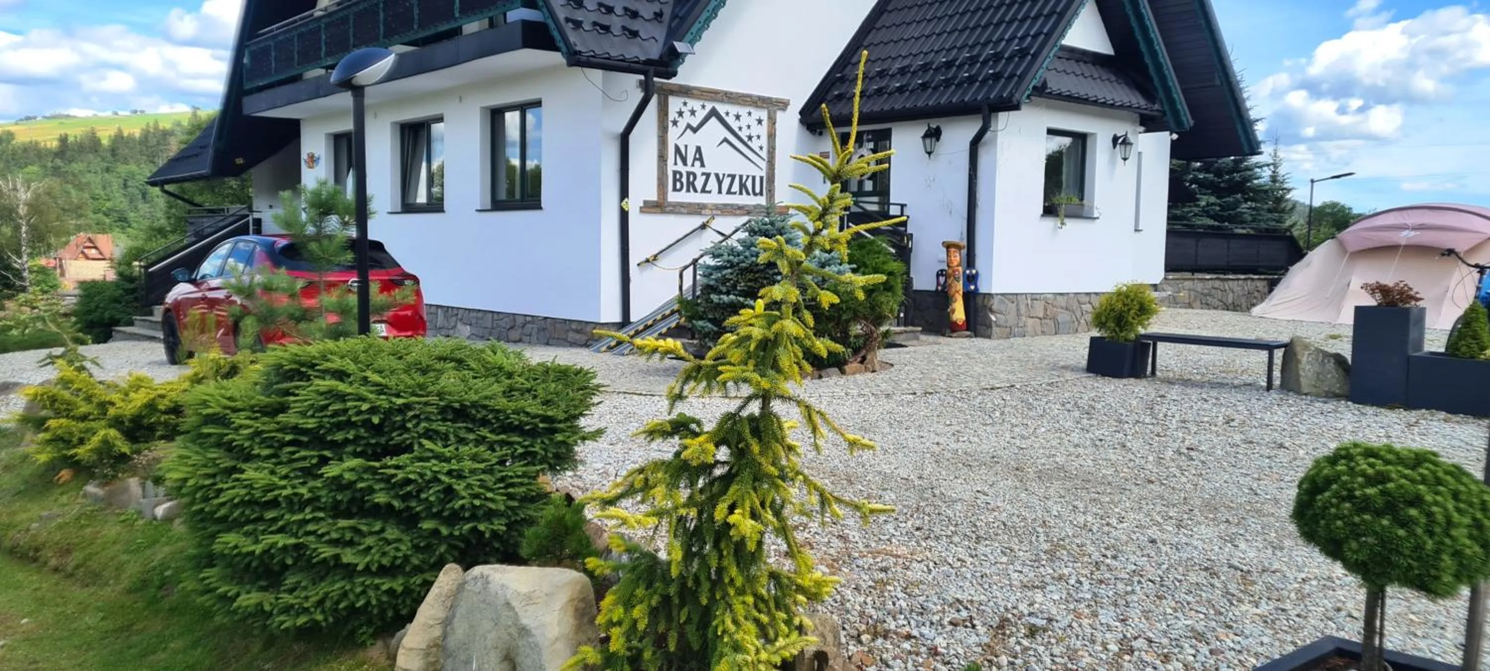 Property building in Gościniec Na Brzyzku