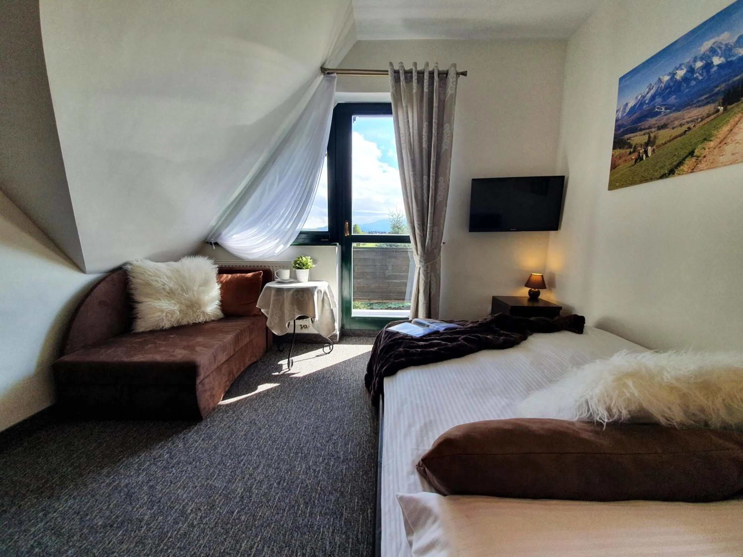 Bed in Gościniec Na Brzyzku