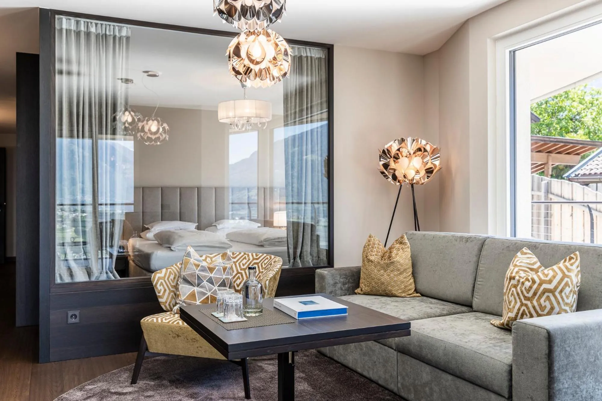 Bed in Prunner Luxury Suites - Adults Only