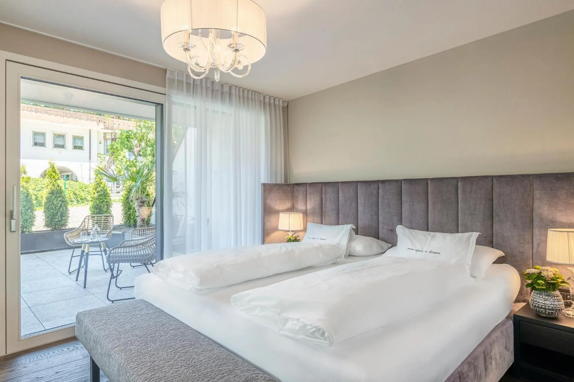 Bed in Prunner Luxury Suites - Adults Only