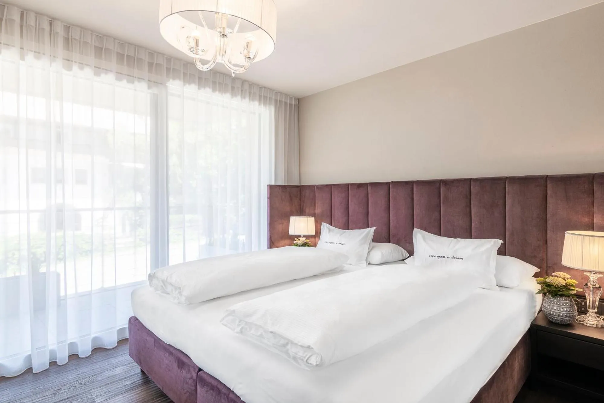 Bed in Prunner Luxury Suites - Adults Only