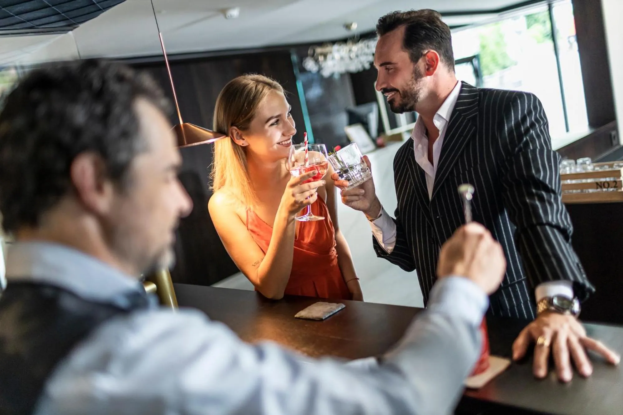 Lounge or bar in Prunner Luxury Suites - Adults Only