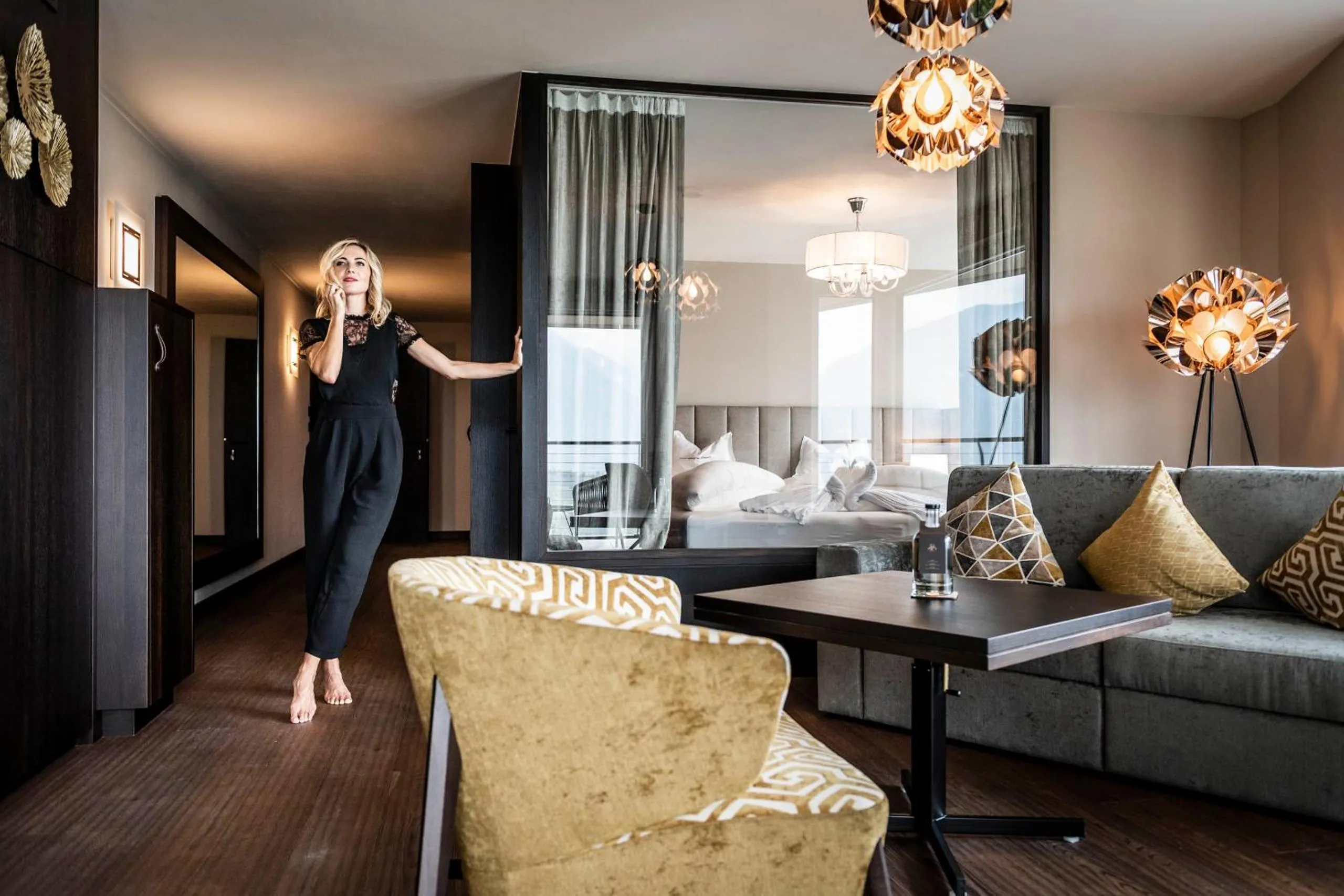 Living room in Prunner Luxury Suites - Adults Only