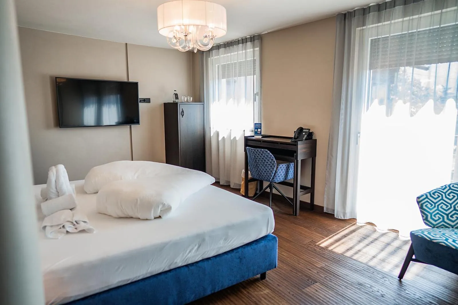 Bed in Prunner Luxury Suites - Adults Only