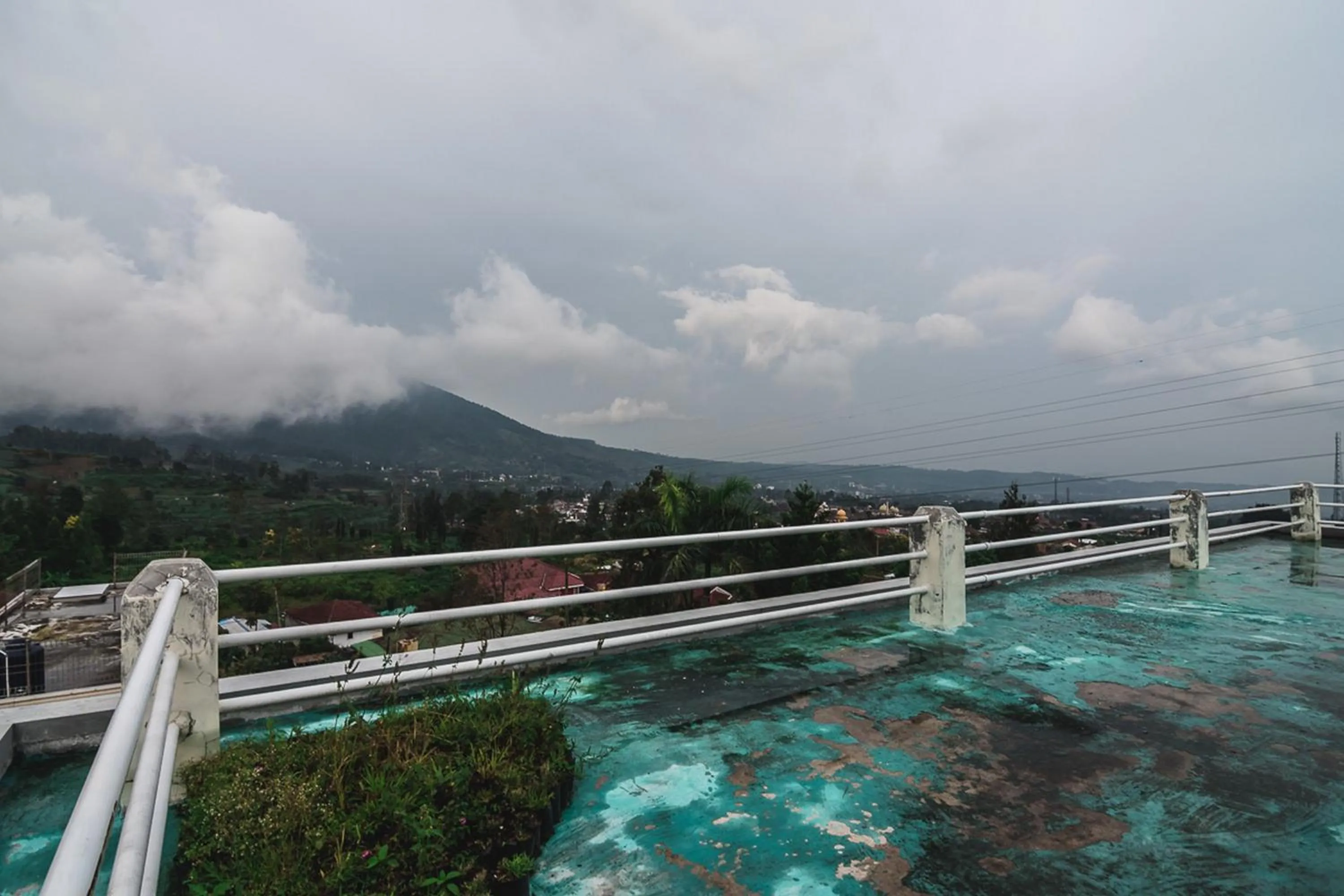 Mountain view in Urbanview Hotel Mon Bel Cibodas by RedDoorz