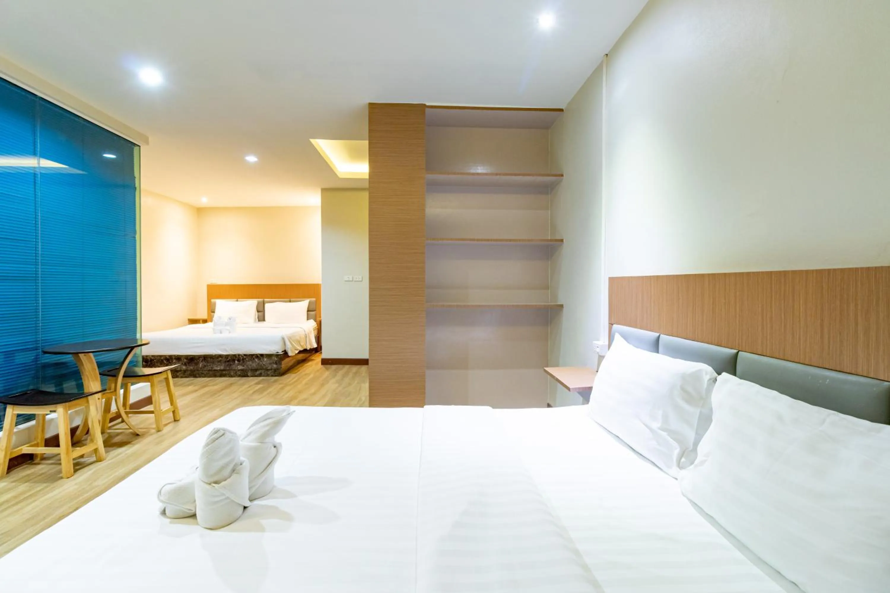 Bedroom, Bed in Oun Residence