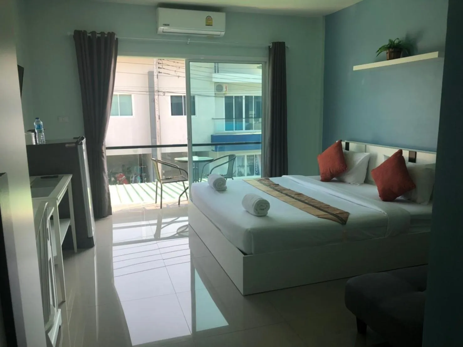 Bed in Khao Oat airport