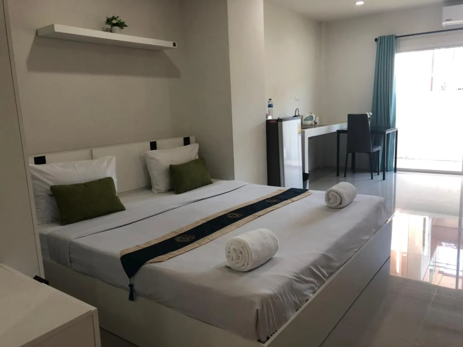 Bed in Khao Oat airport