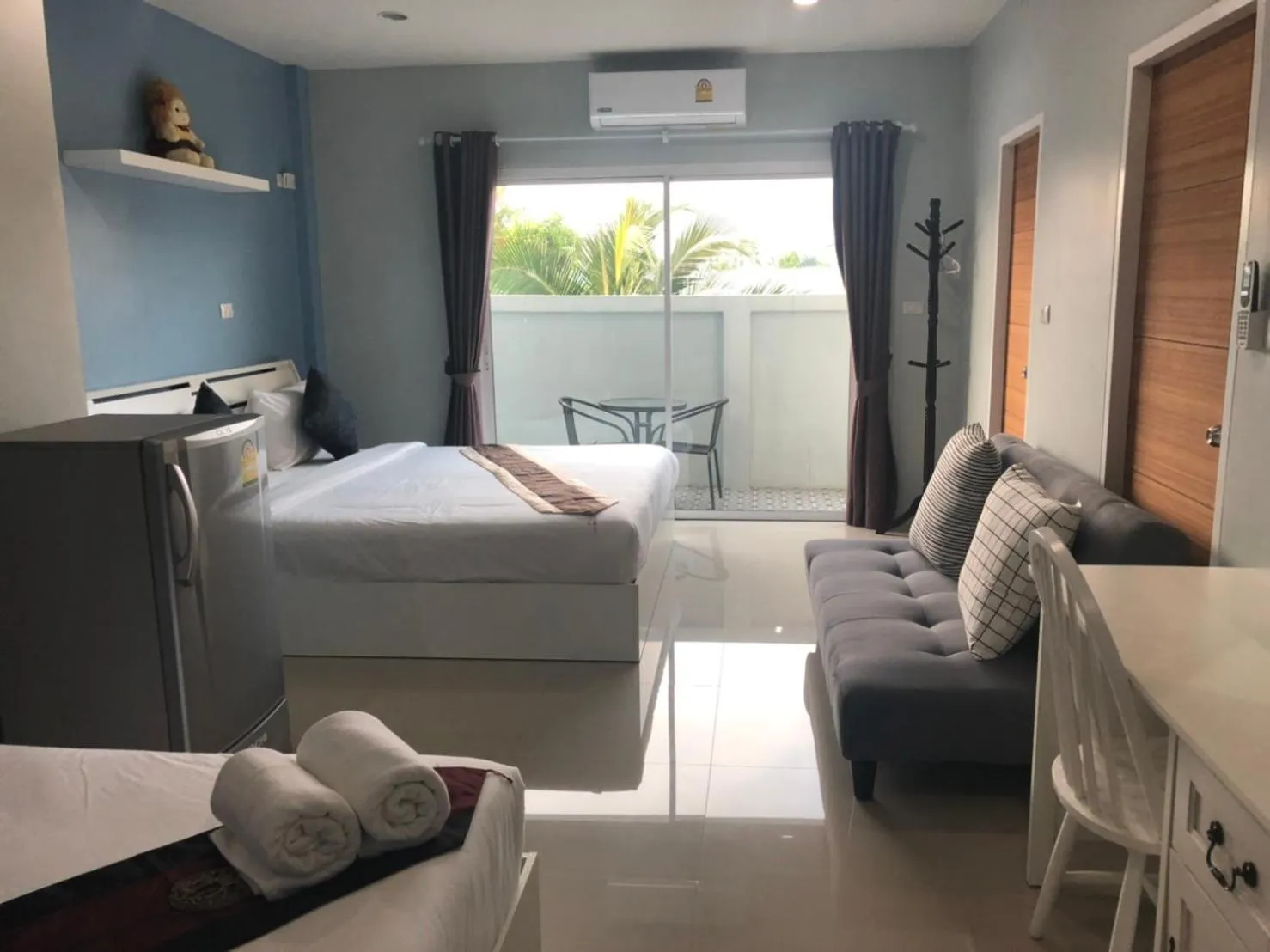 Bed in Khao Oat airport