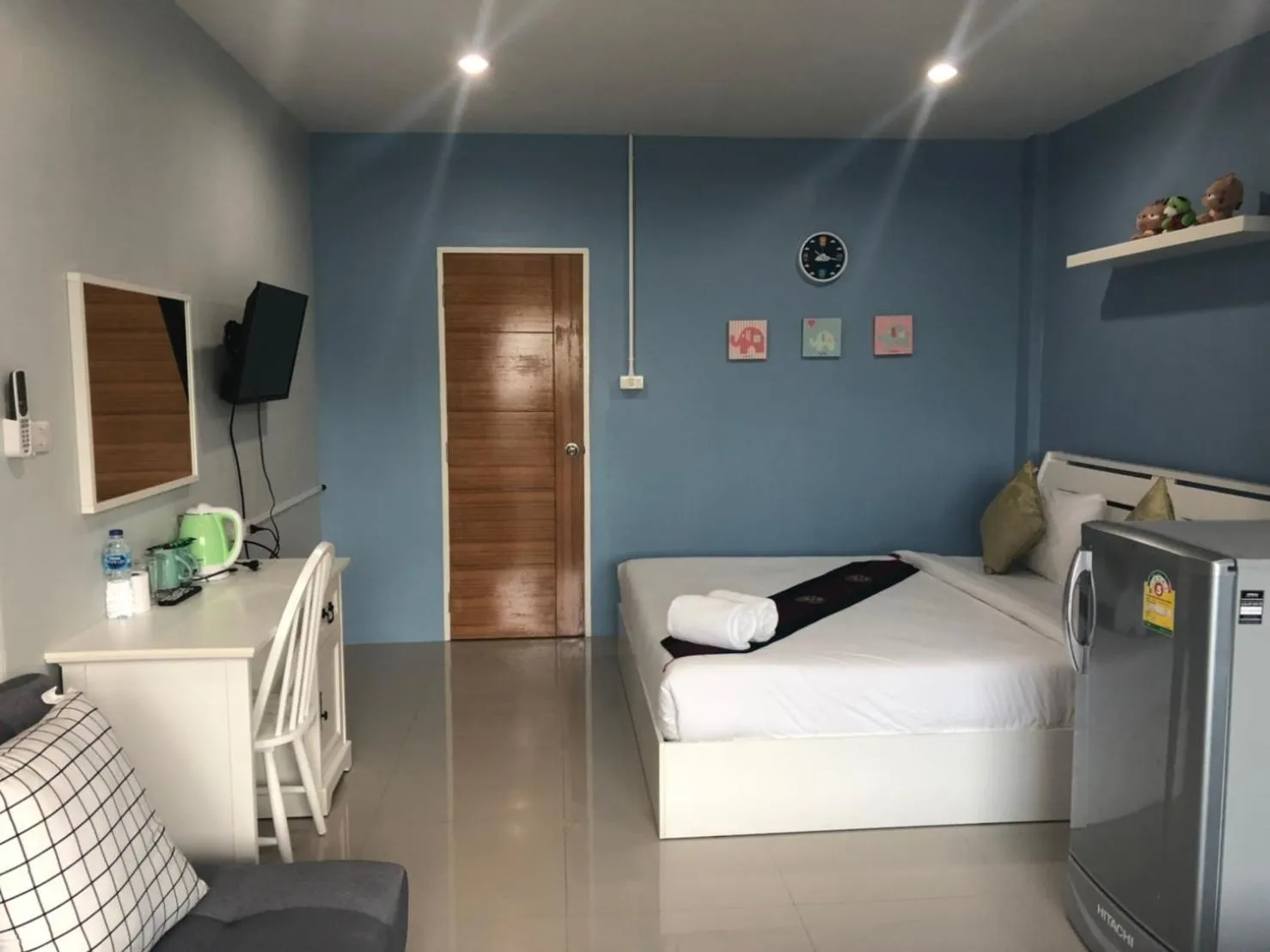 Bed in Khao Oat airport