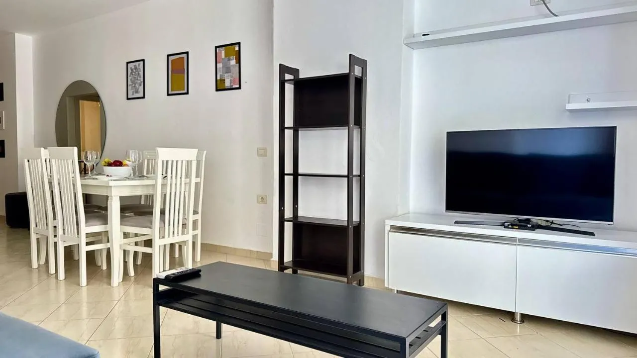 TV and multimedia in Sail View Boutique Apartment