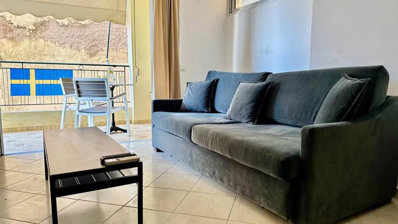 Living room in Sail View Boutique Apartment