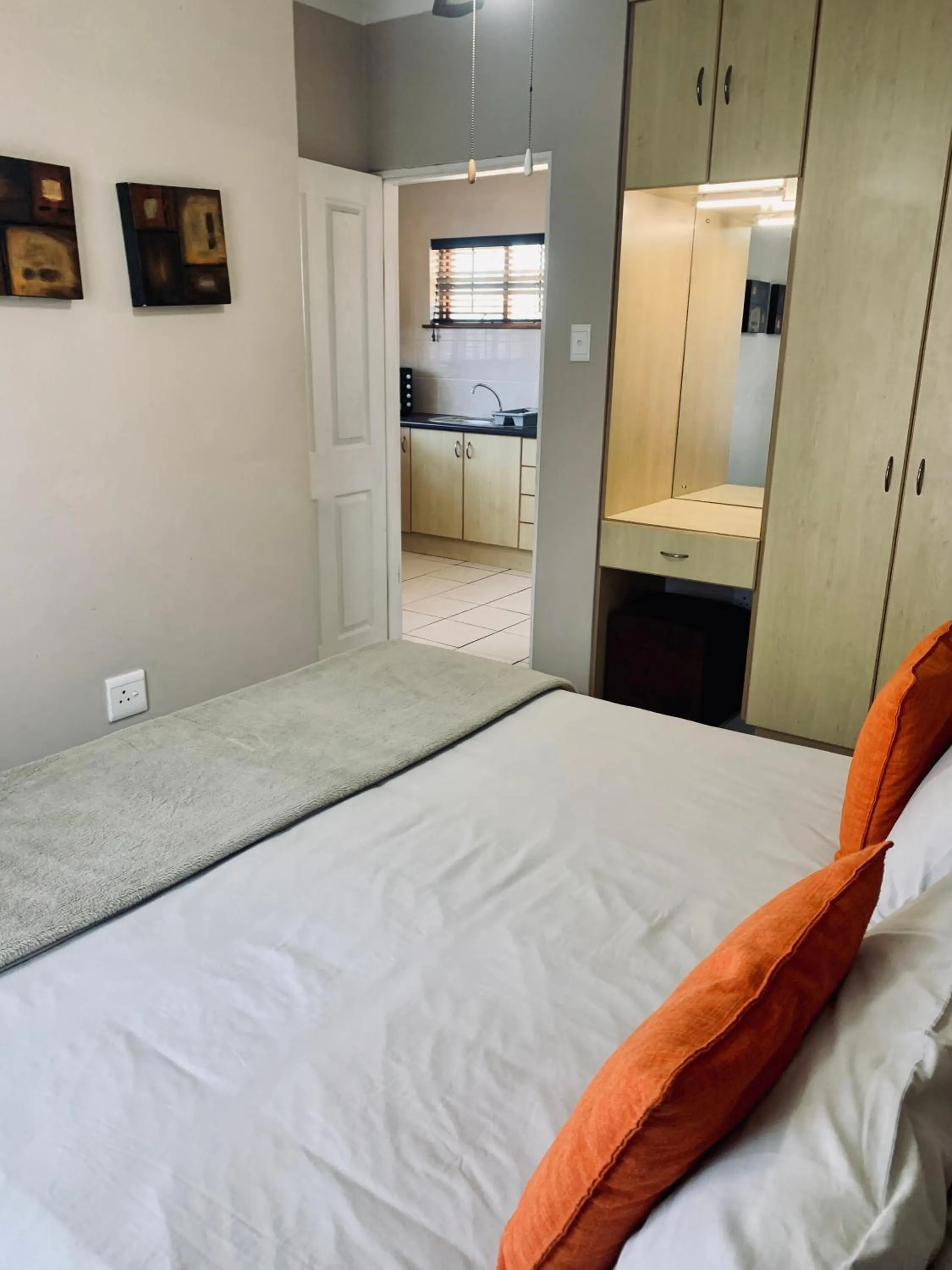 Bed in Summerstrand Beach Lodge