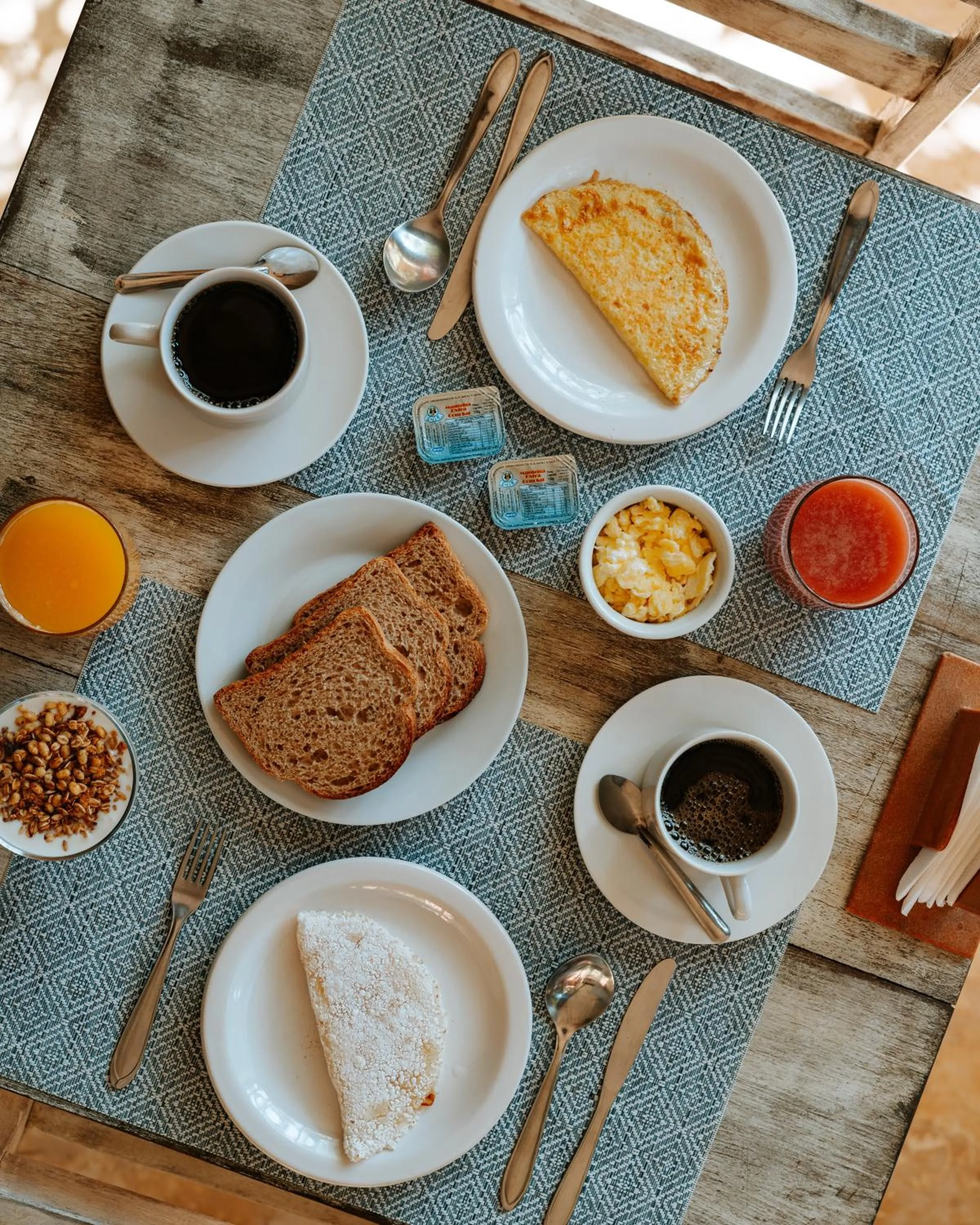 Breakfast in Pousada Casa Cactus Praia da Tartaruga Búzios