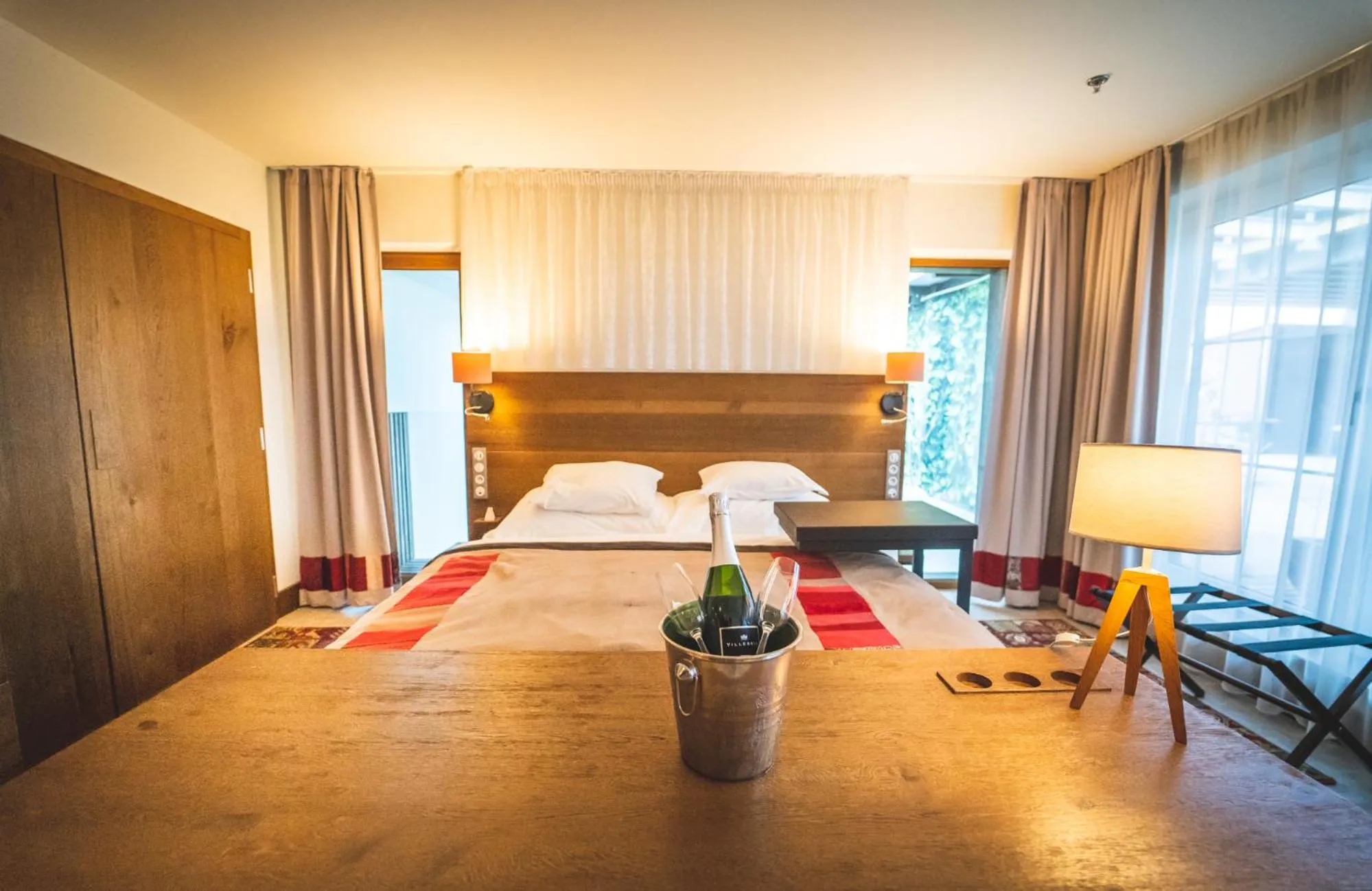 Bed in Hotel Bristol Tradition and Luxury