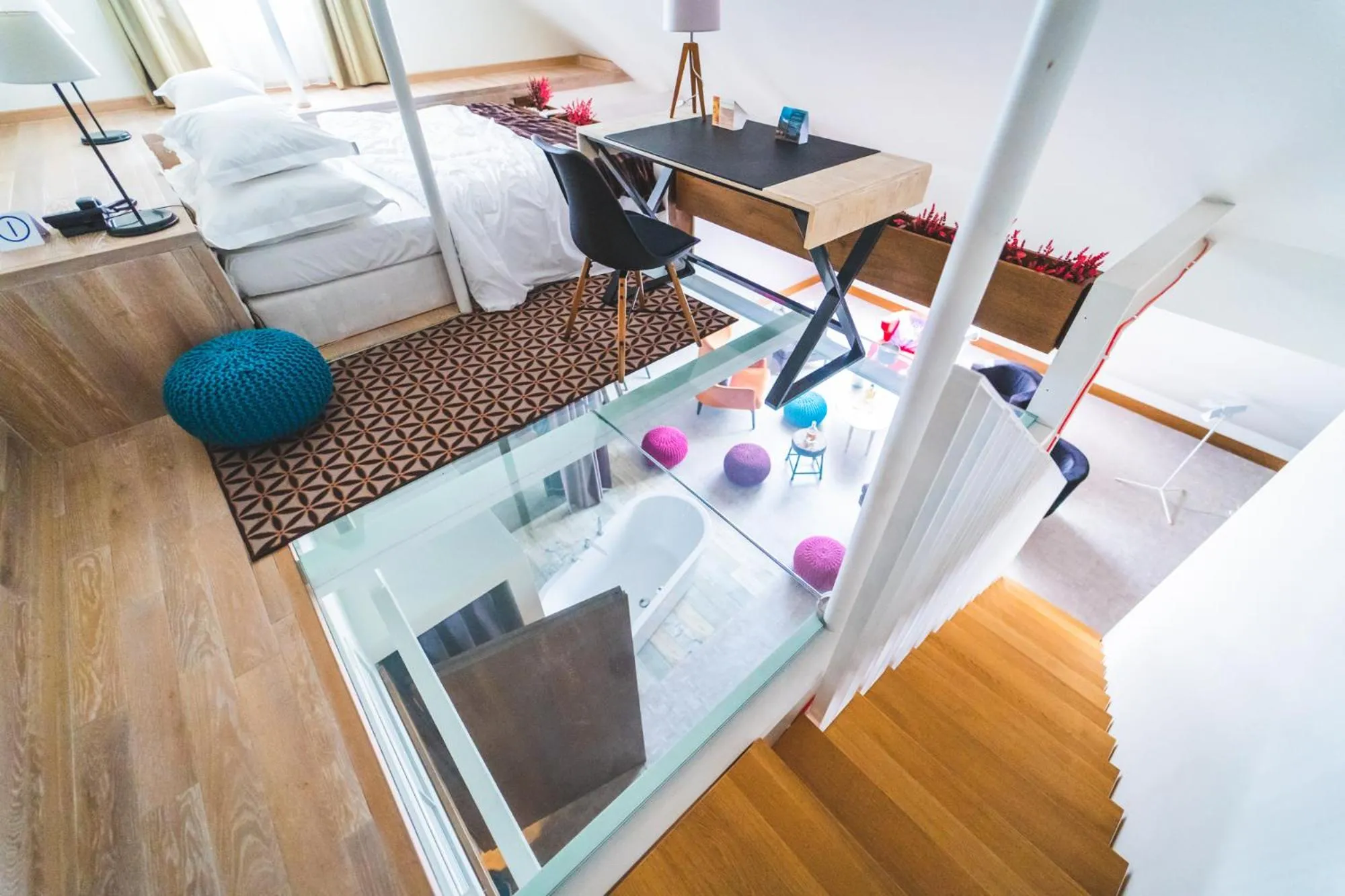 Bed in Hotel Bristol Tradition and Luxury