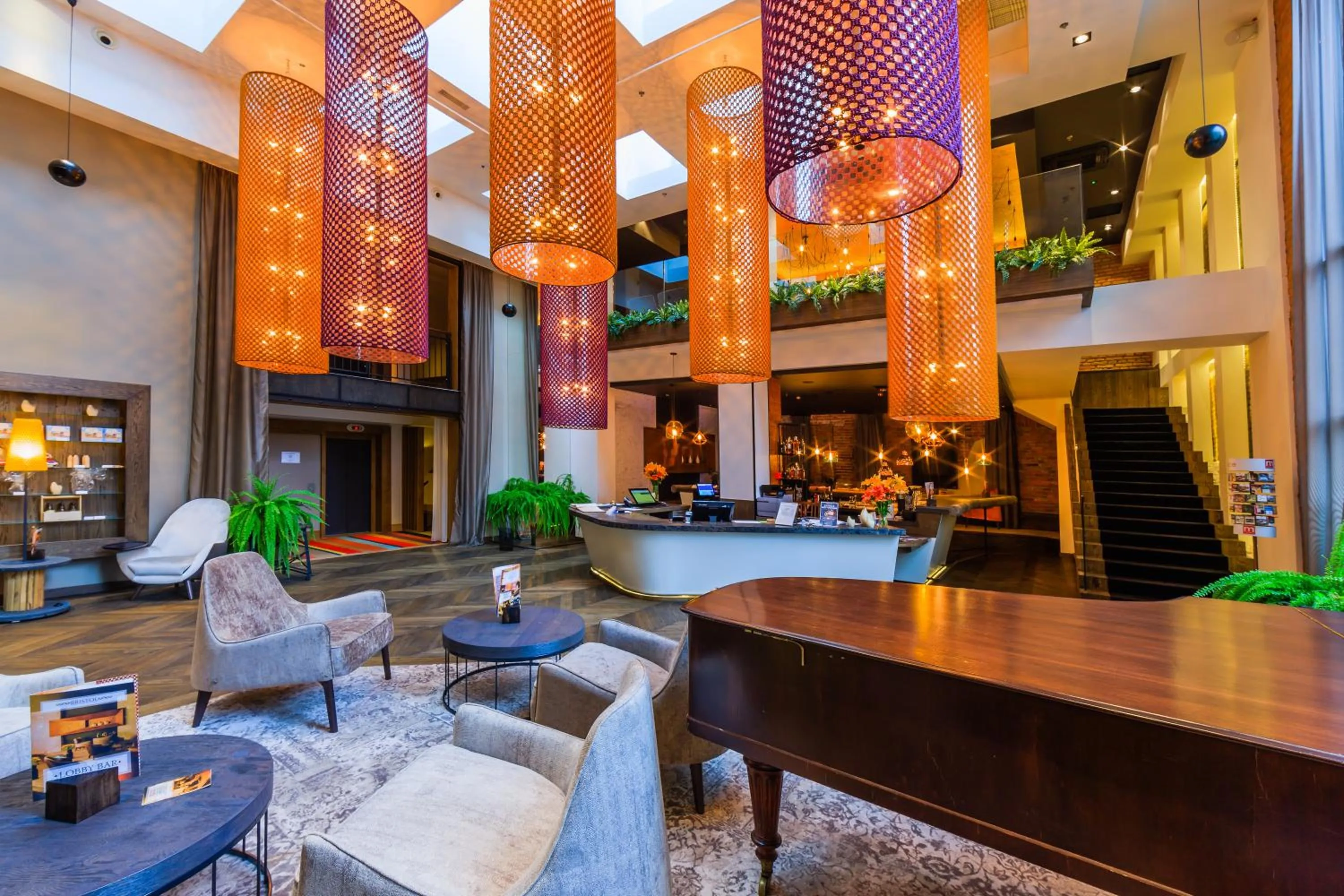Lobby or reception in Hotel Bristol Tradition and Luxury