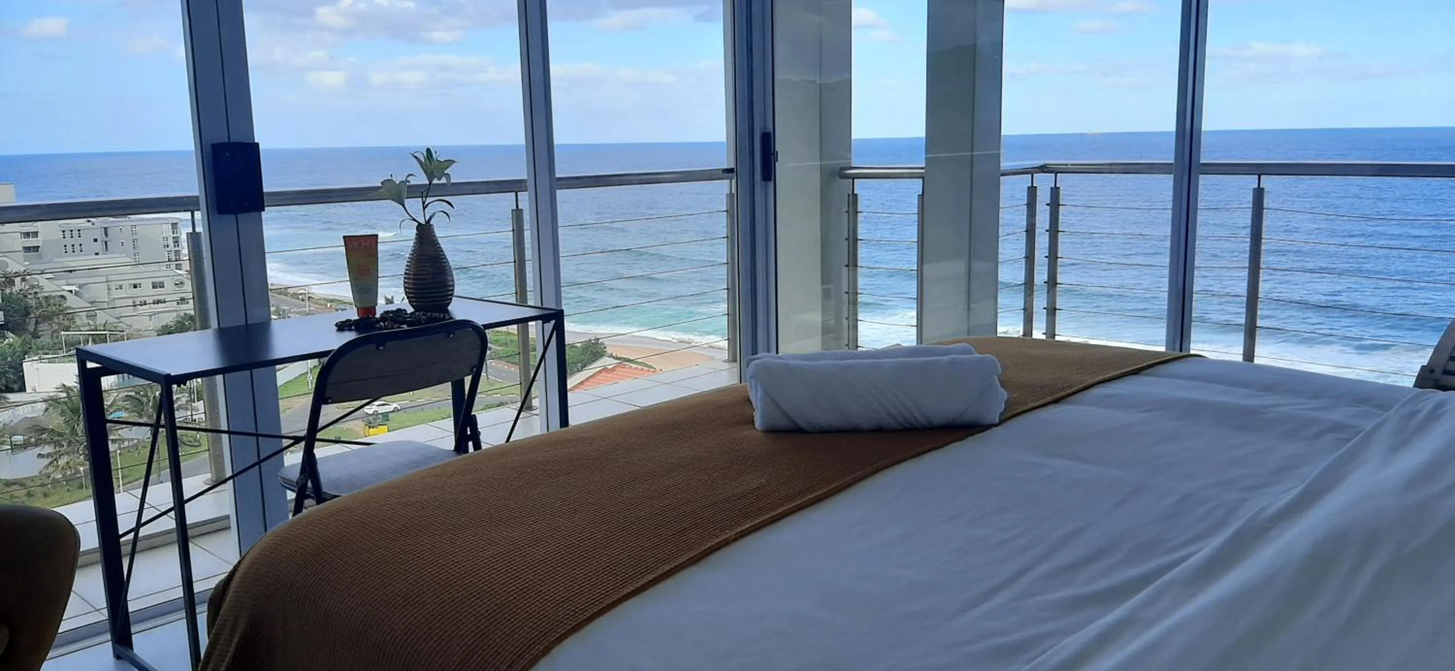 511 Umdloti Resort 1 bed beachfront Apartment self catering Great Sea View