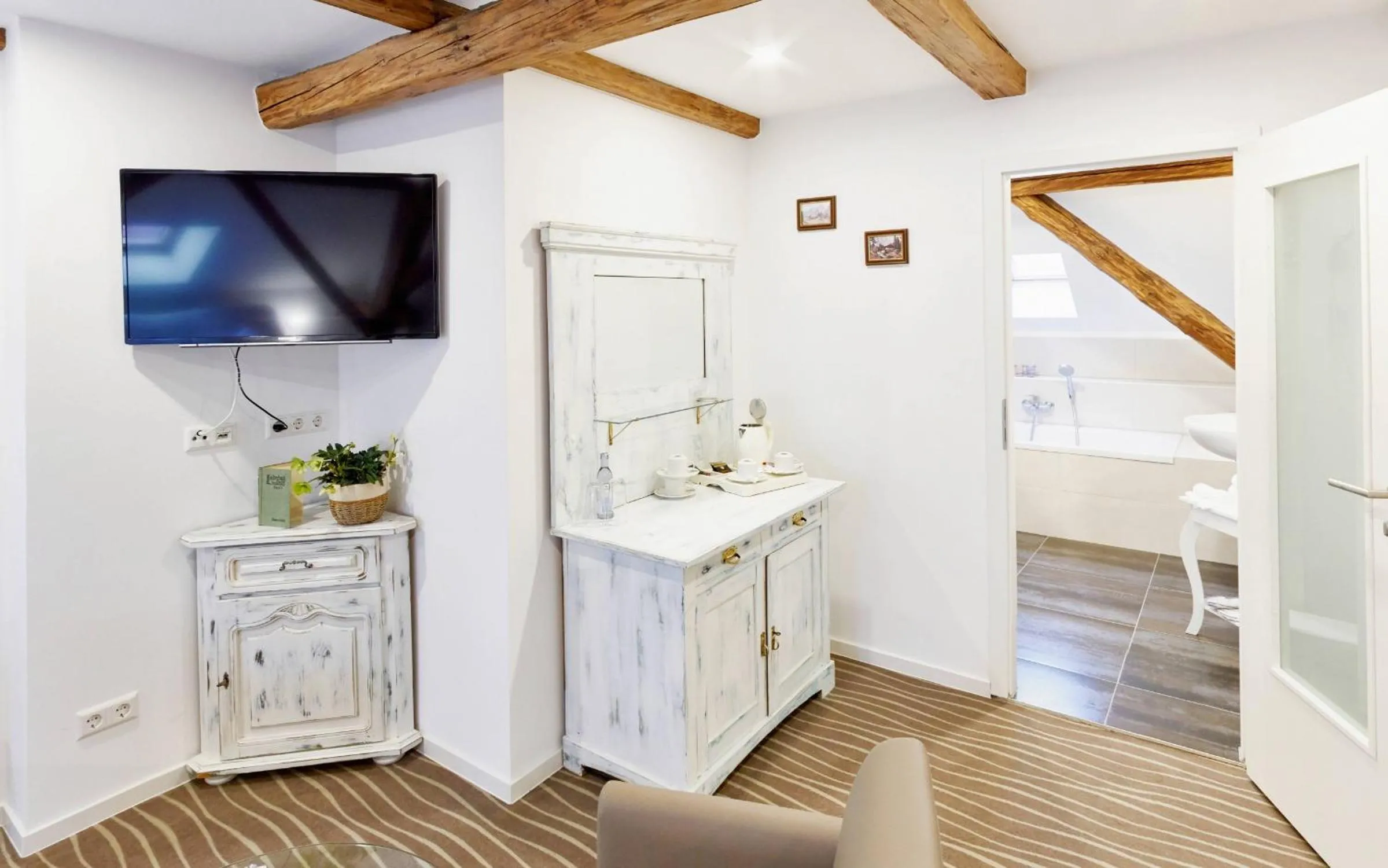 Coffee/tea facilities in "Alte Pension" Bautzen