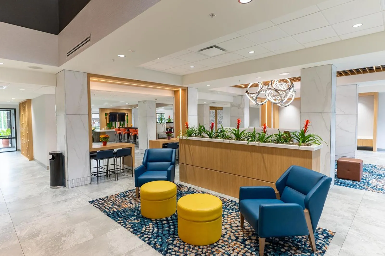 Lobby or reception in Hampton Inn Knoxville-West At Cedar Bluff