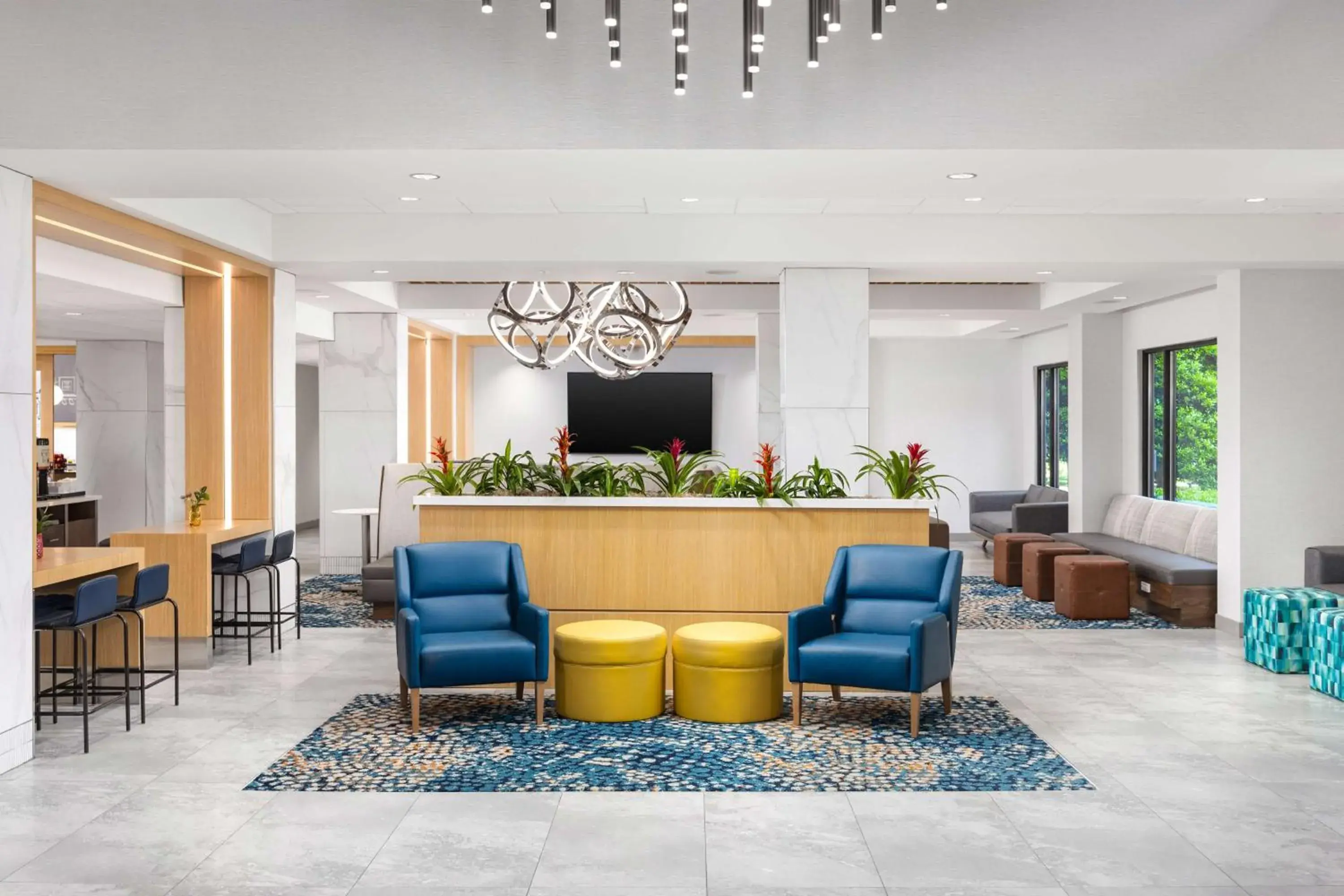 Lobby or reception in Hampton Inn Knoxville-West At Cedar Bluff Lobby or reception in Hampton Inn Knoxville-West At Cedar Bluff