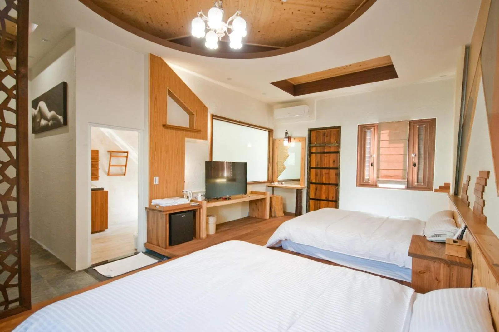 Bed in ChunYang Homestay春陽一品居