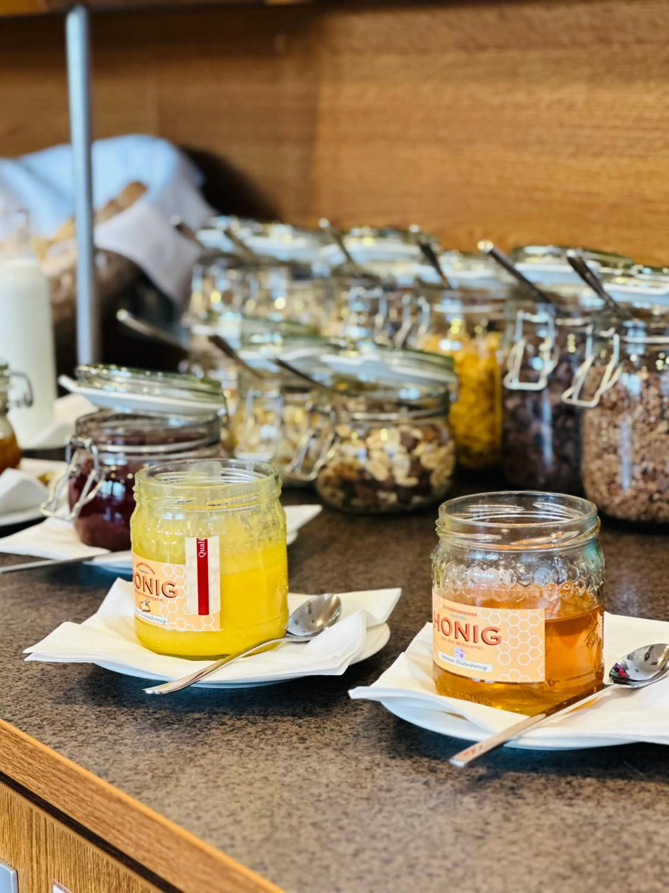 Food and drinks in Stadthotel Waidhofen an der Thaya