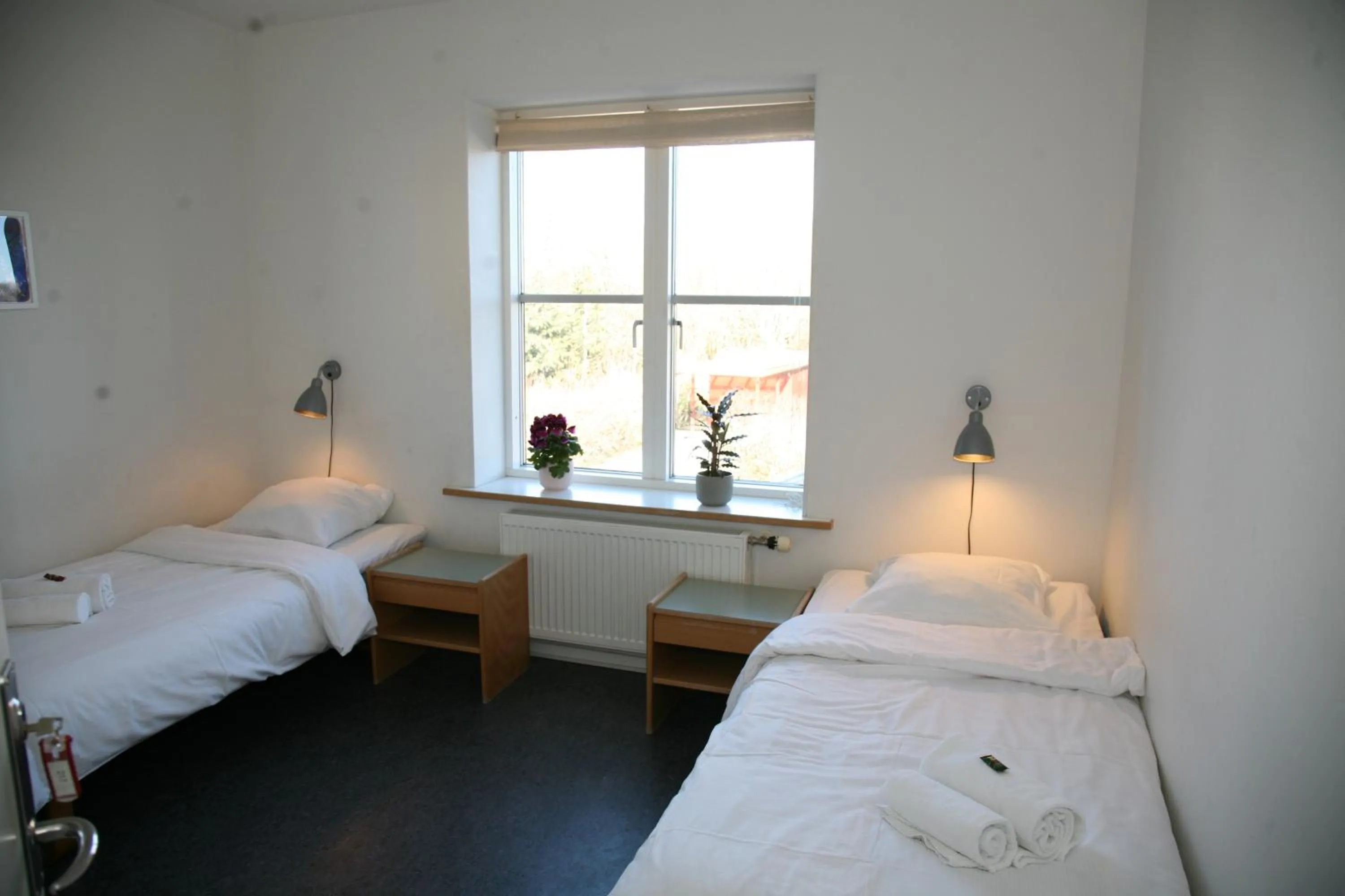 Bed in Nexø Modern Hostel. Private Rooms