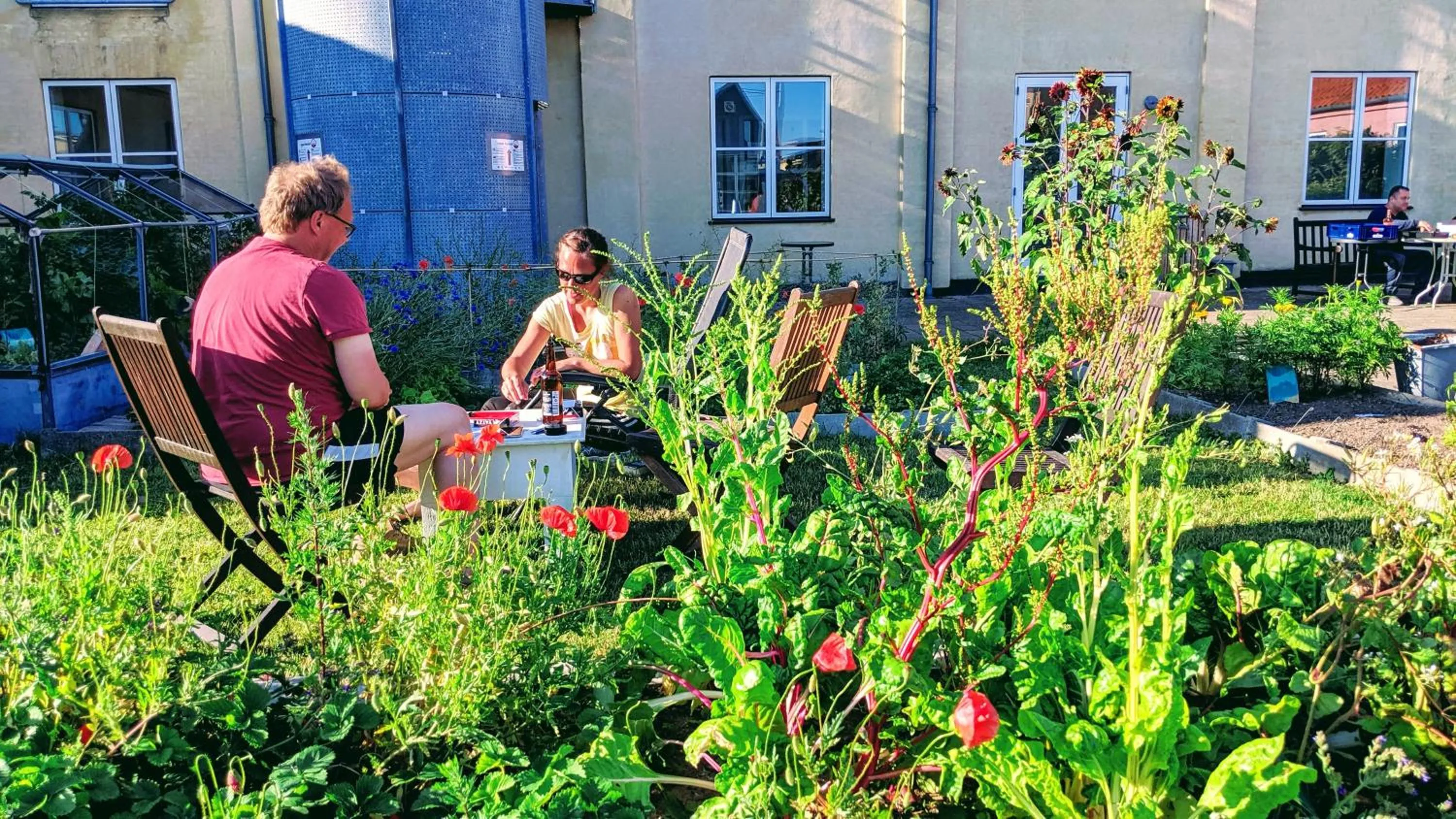 People in Nexø Modern Hostel. Private Rooms