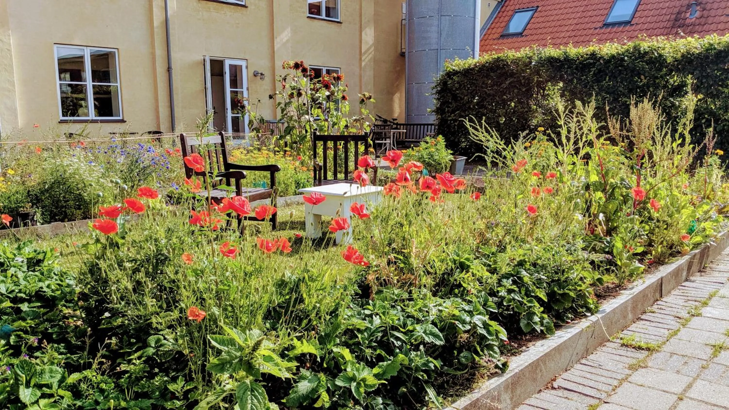Property building in Nexø Modern Hostel. Private Rooms