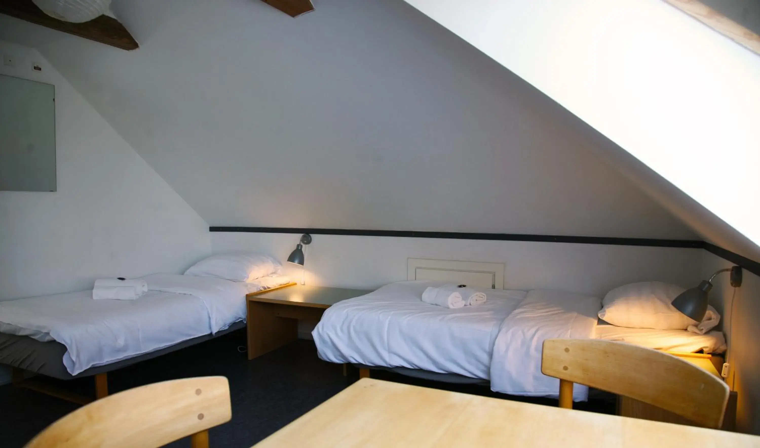 Property building, Bed in Nexø Modern Hostel. Private Rooms Property building, Bed in Nexø Modern Hostel. Private Rooms