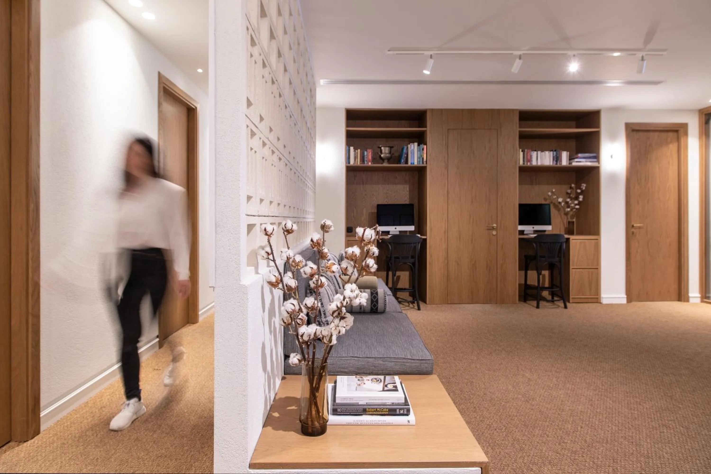 Living room in Ergon House Athens