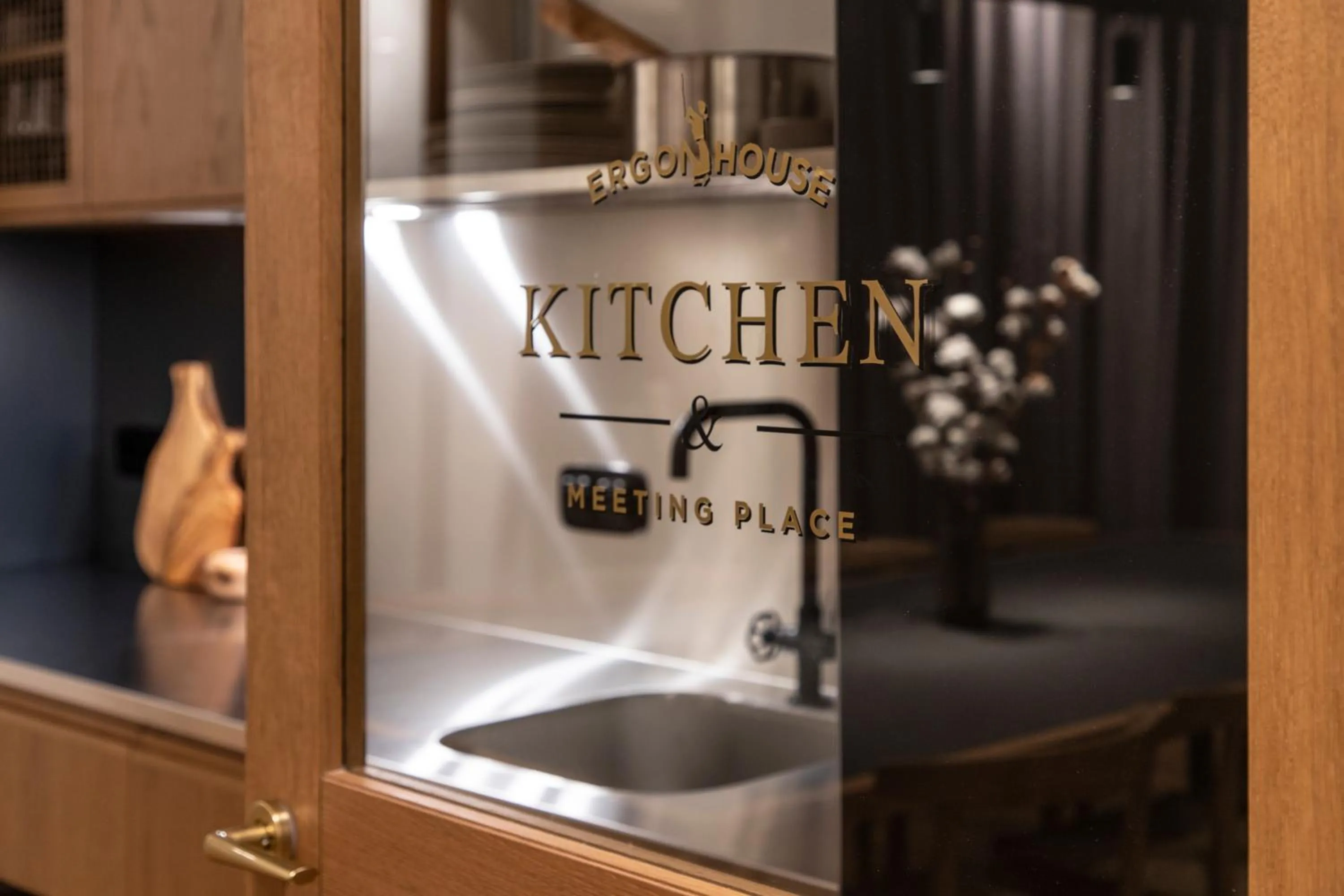 Kitchen or kitchenette in Ergon House Athens