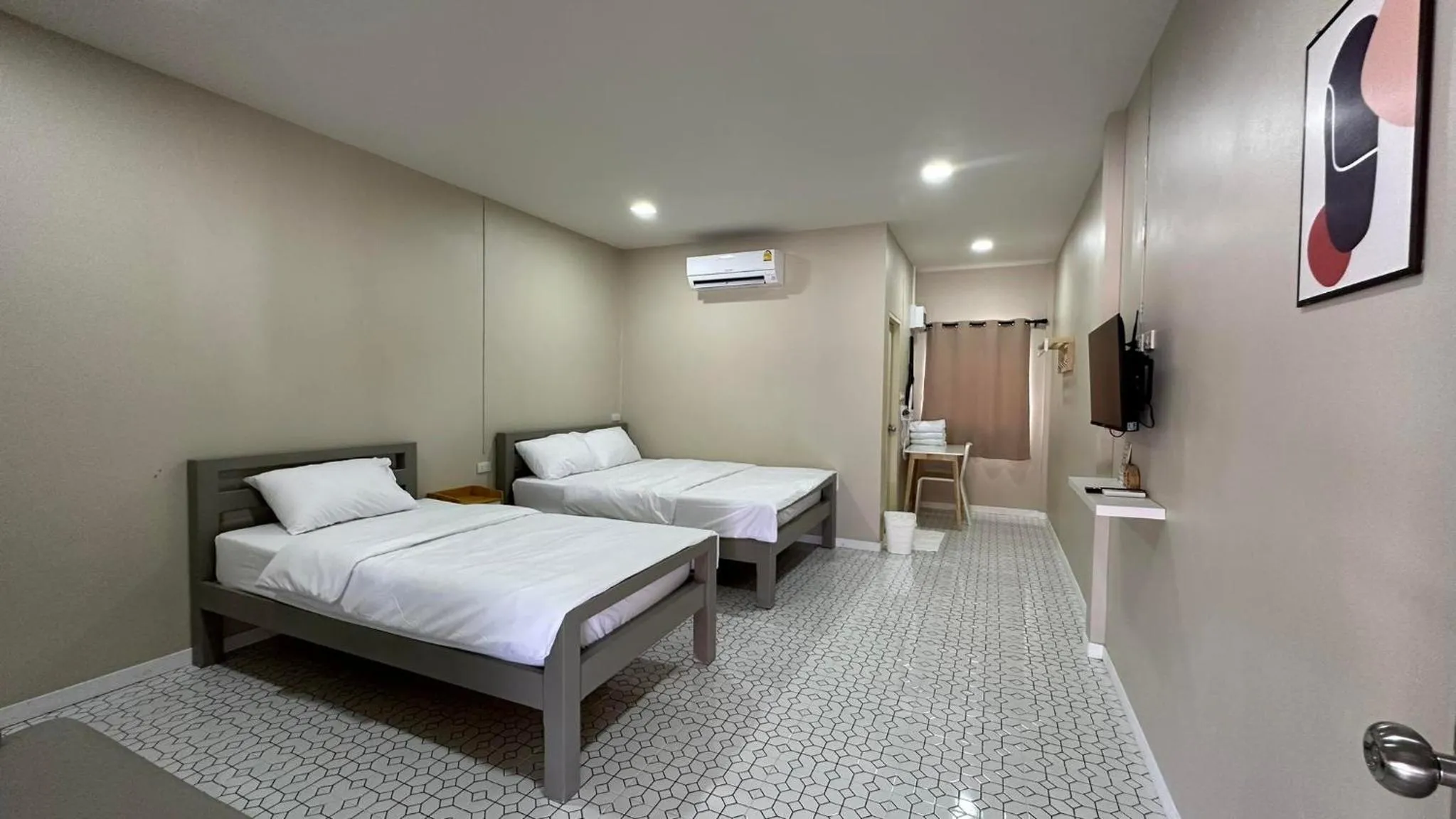 Bed in Juni House Chumphon