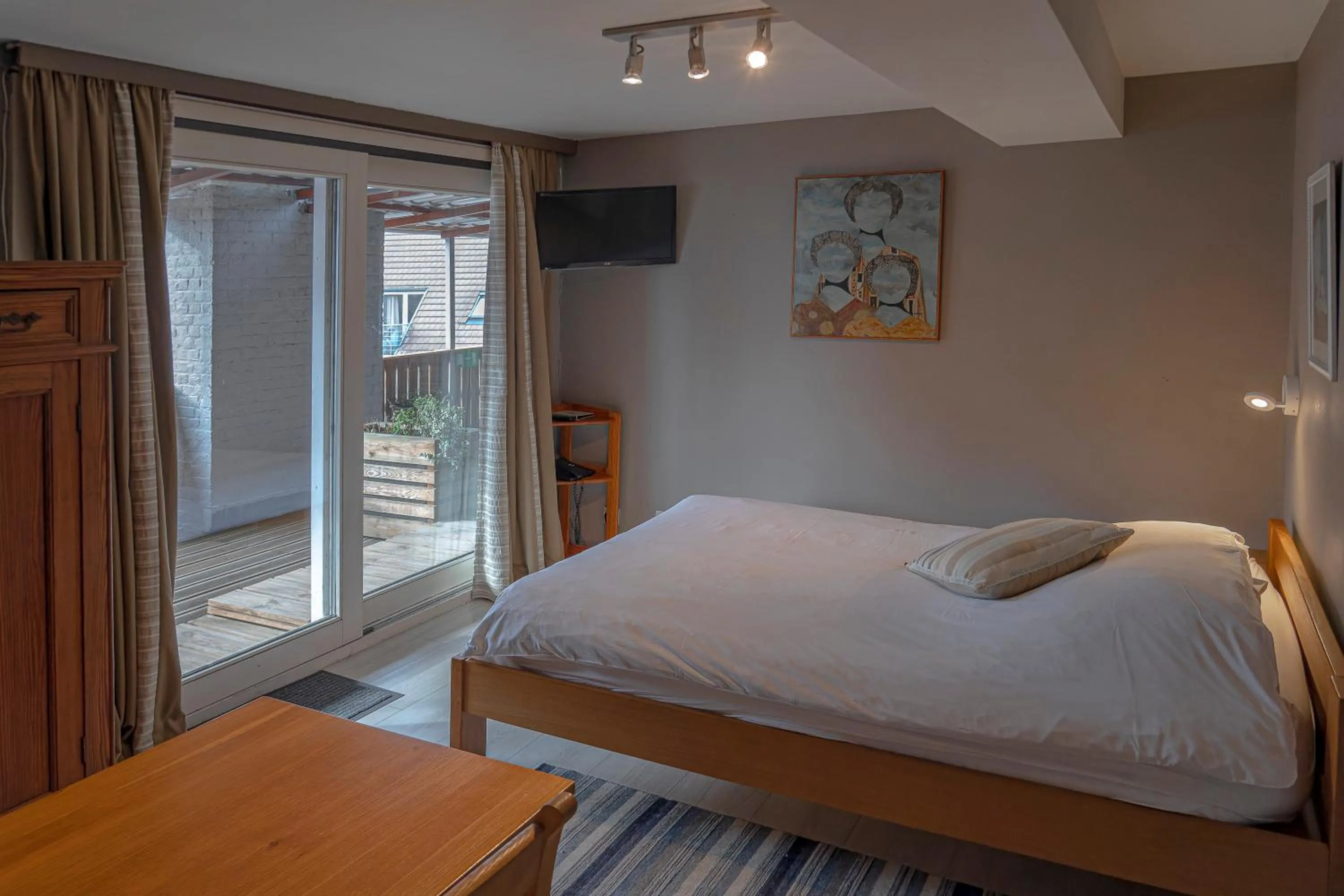 Property building, Bed in Hotel Piano 2 - Mont-St-Guibert - Louvain-la-Neuve