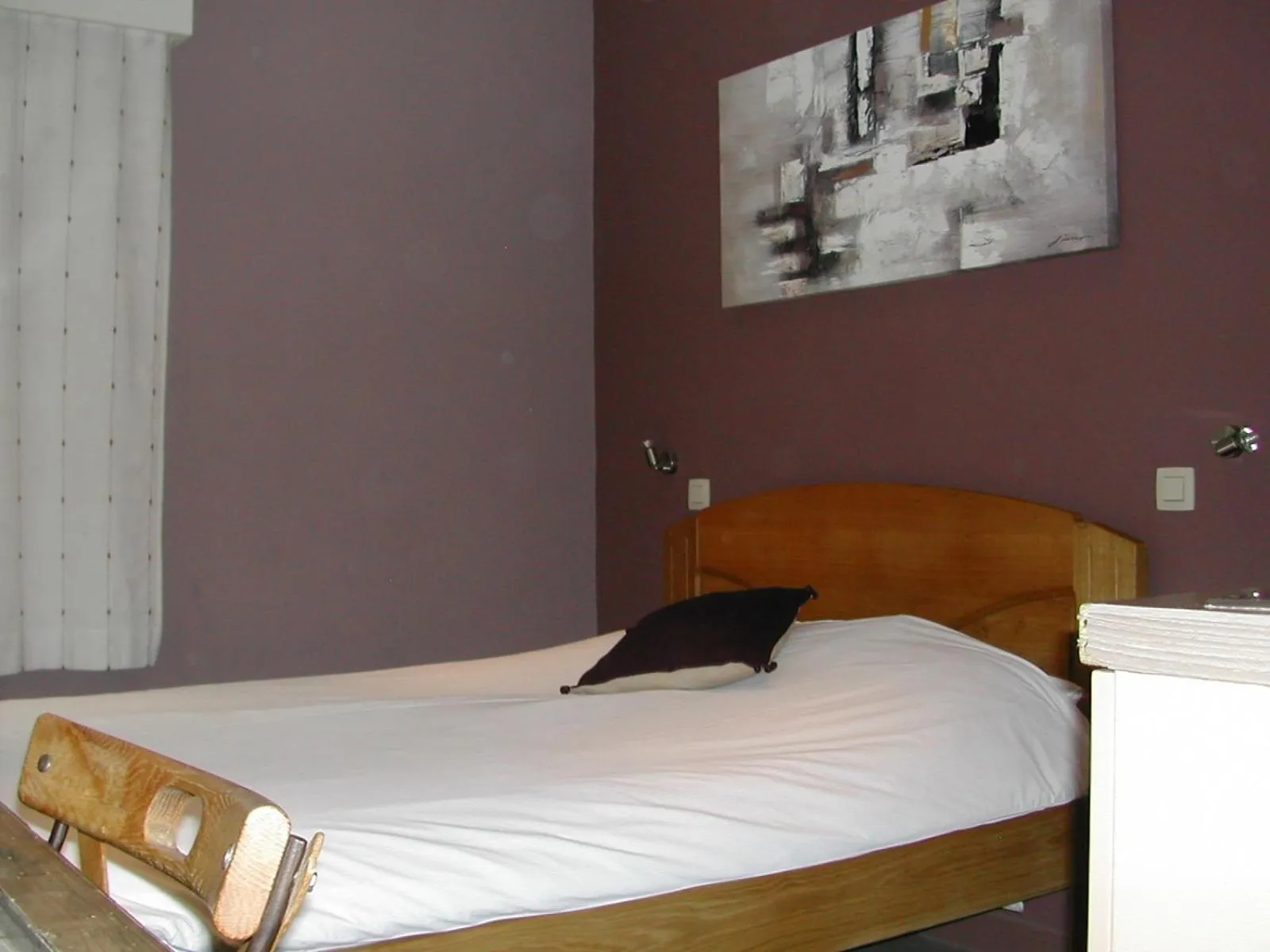 Bedroom, Bed in Hotel Piano 2 - Mont-St-Guibert - Louvain-la-Neuve
