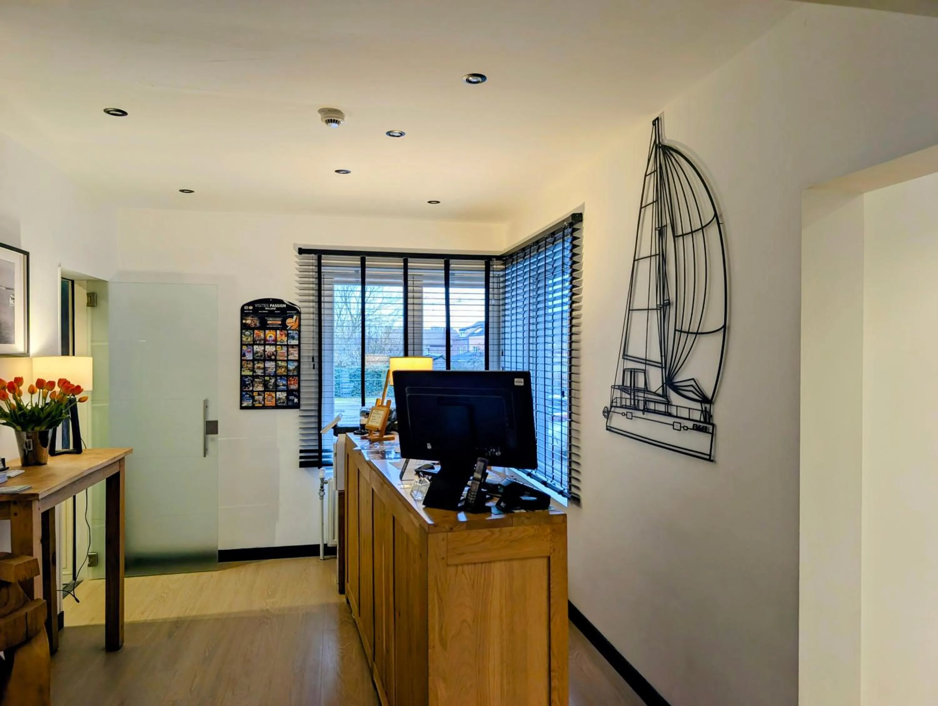 Lobby or reception in Hotel Piano 2 - Mont-St-Guibert - Louvain-la-Neuve