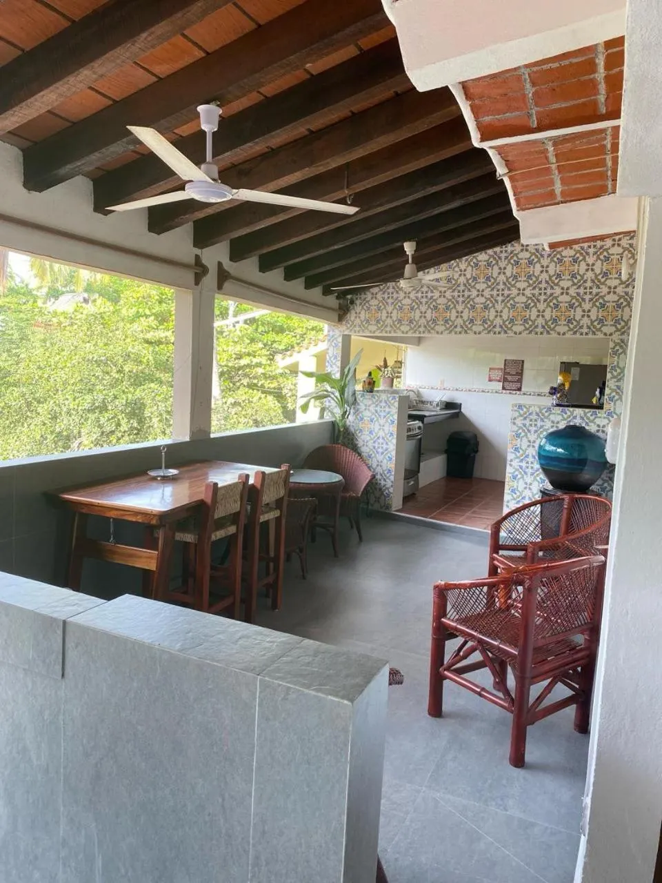 Living room in Hotel Diamante Sayulita