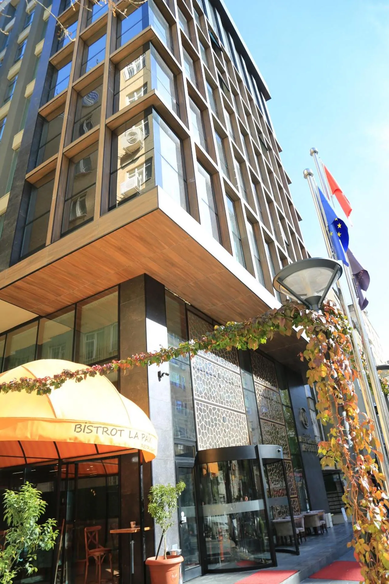 Facade/entrance in New Garden Hotel