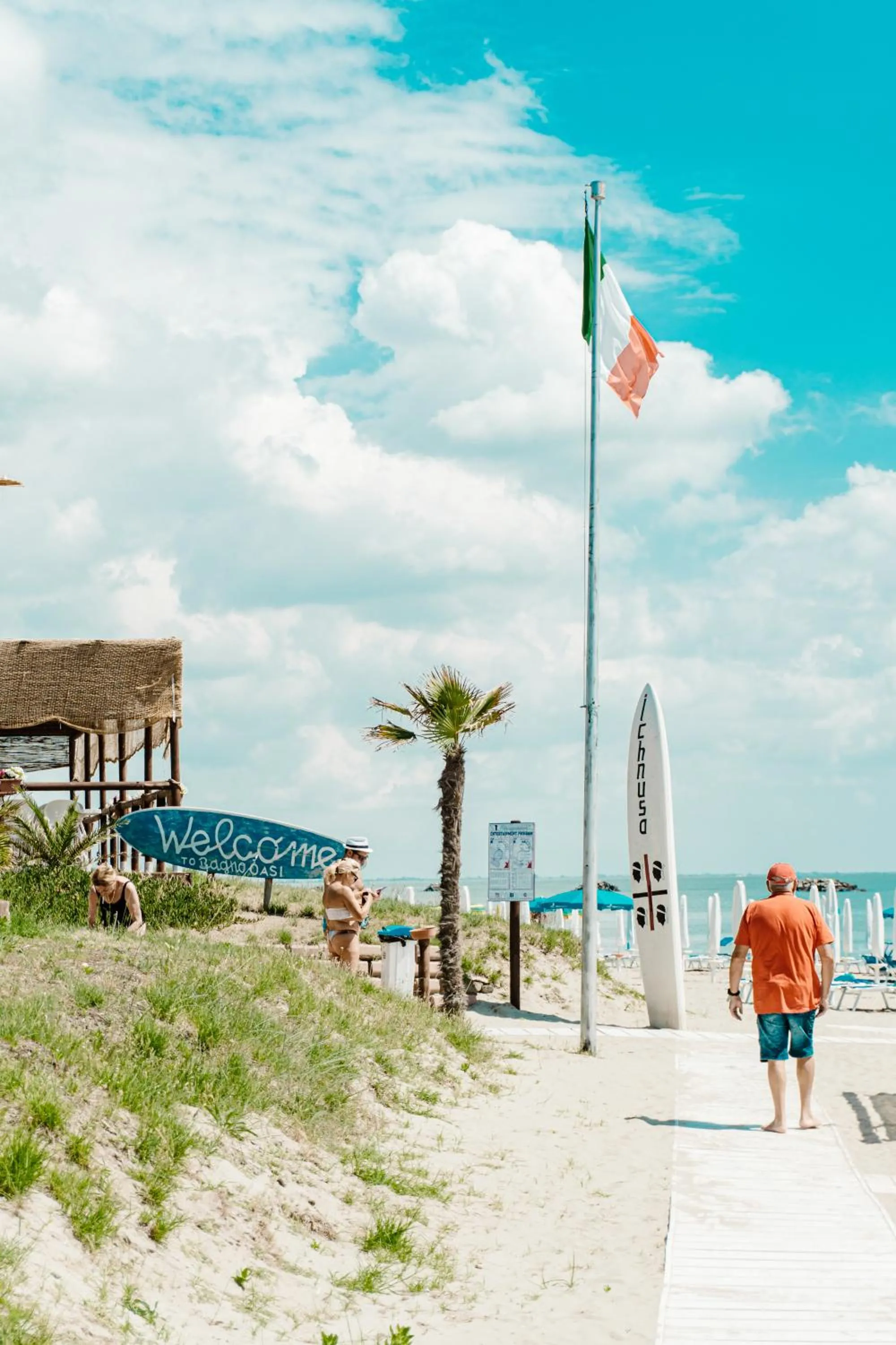 Beach in Airone Bianco Residence Village