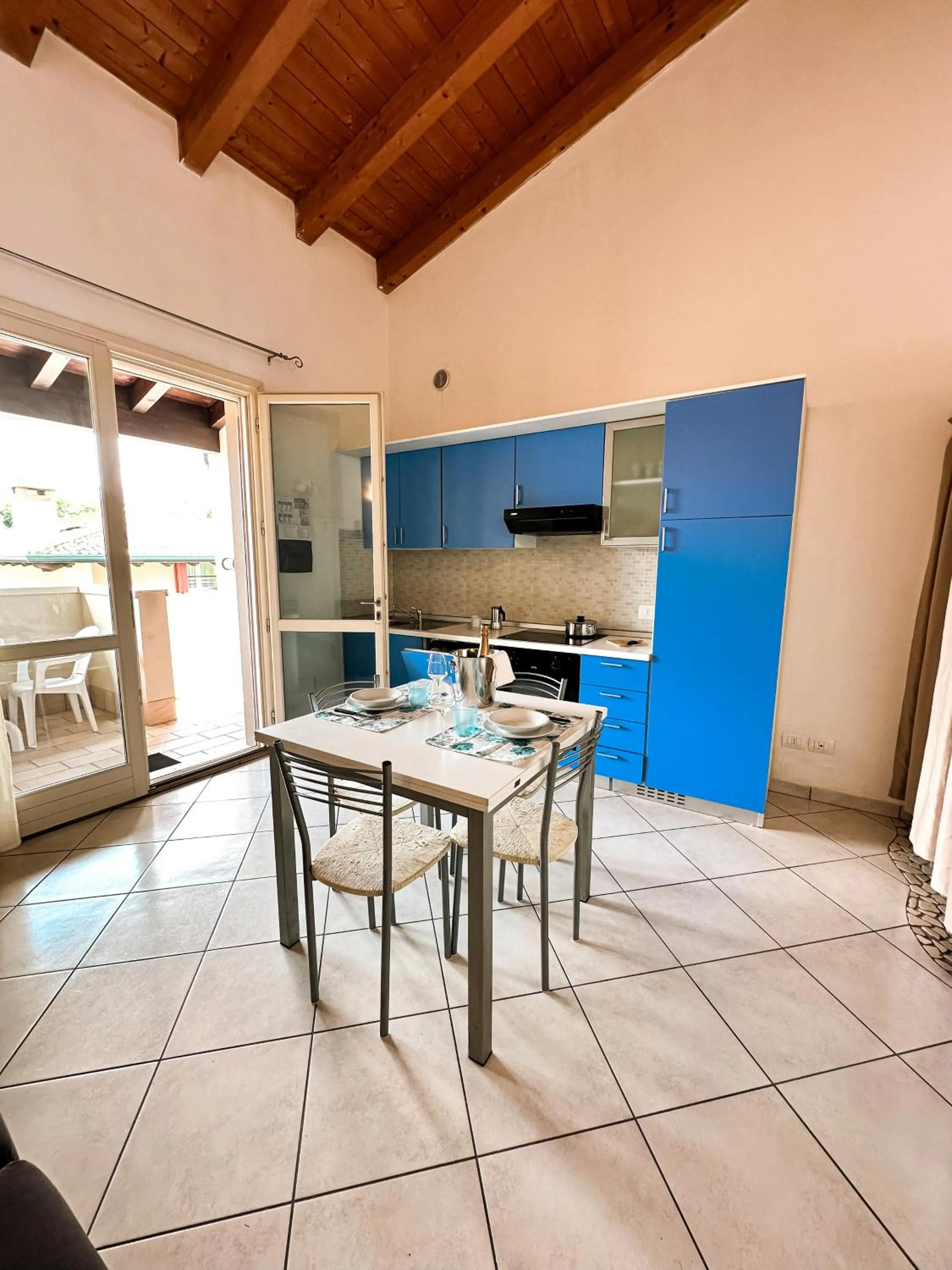 Living room in Airone Bianco Residence Village