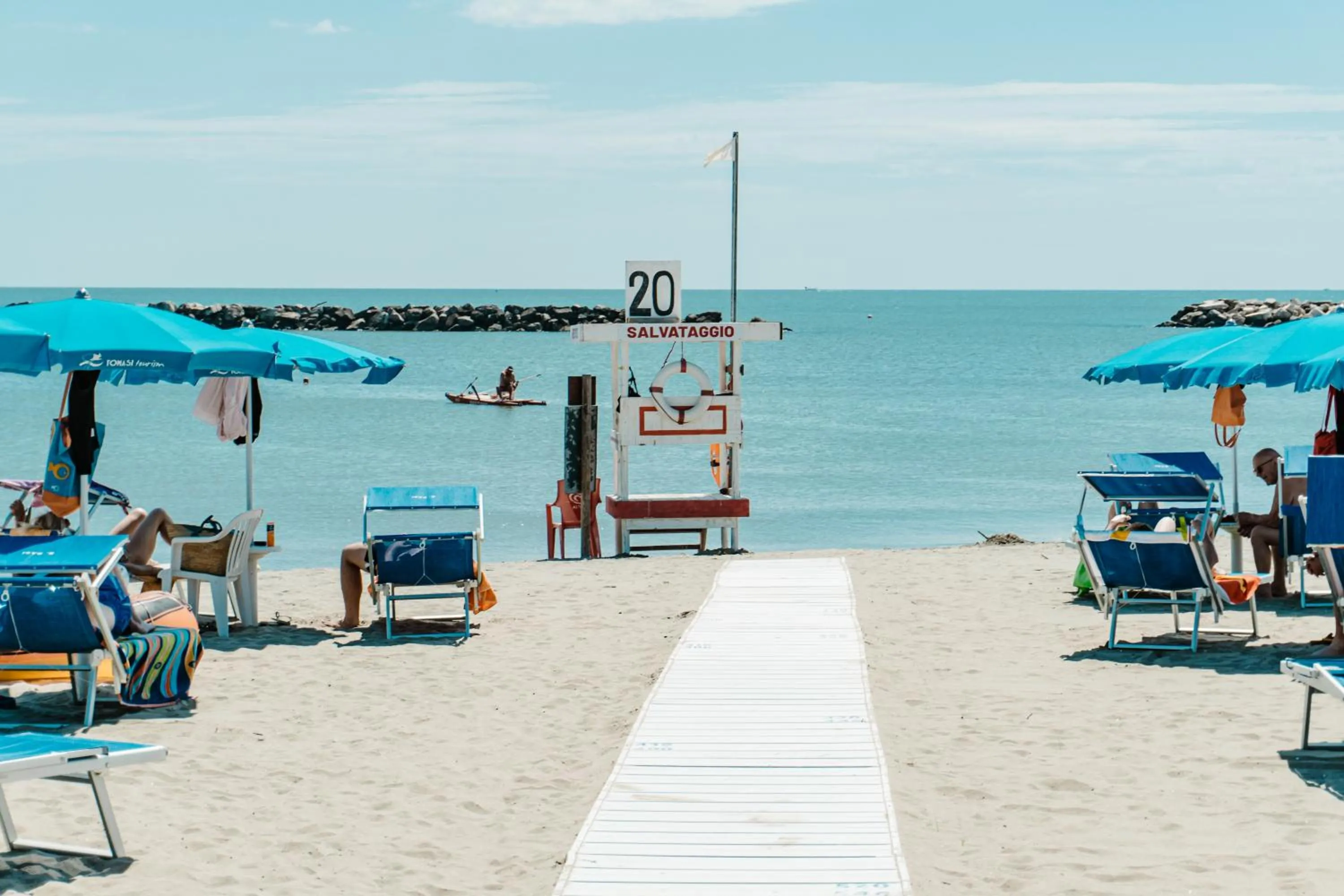 Beach in Airone Bianco Residence Village