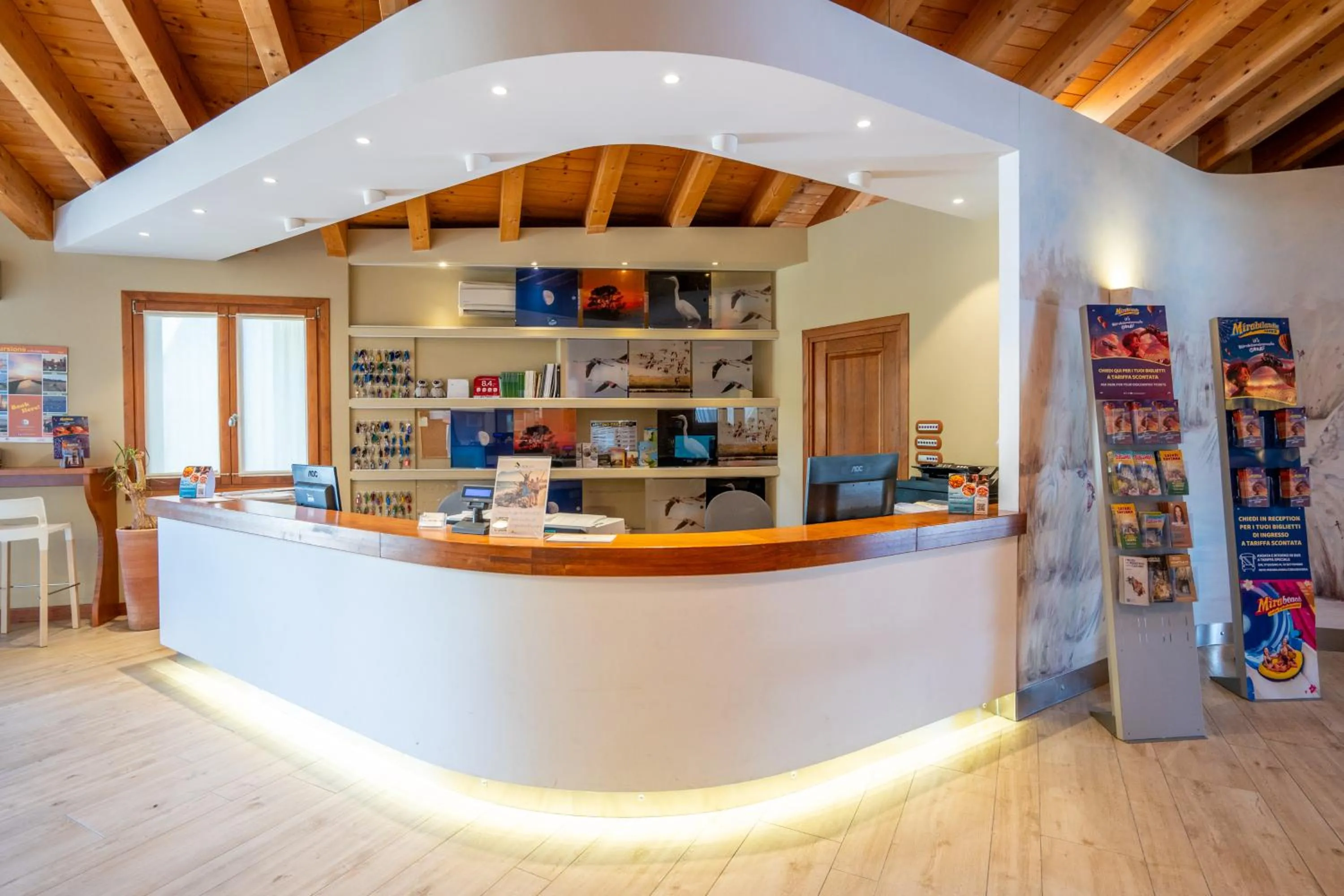 Lobby or reception in Airone Bianco Residence Village