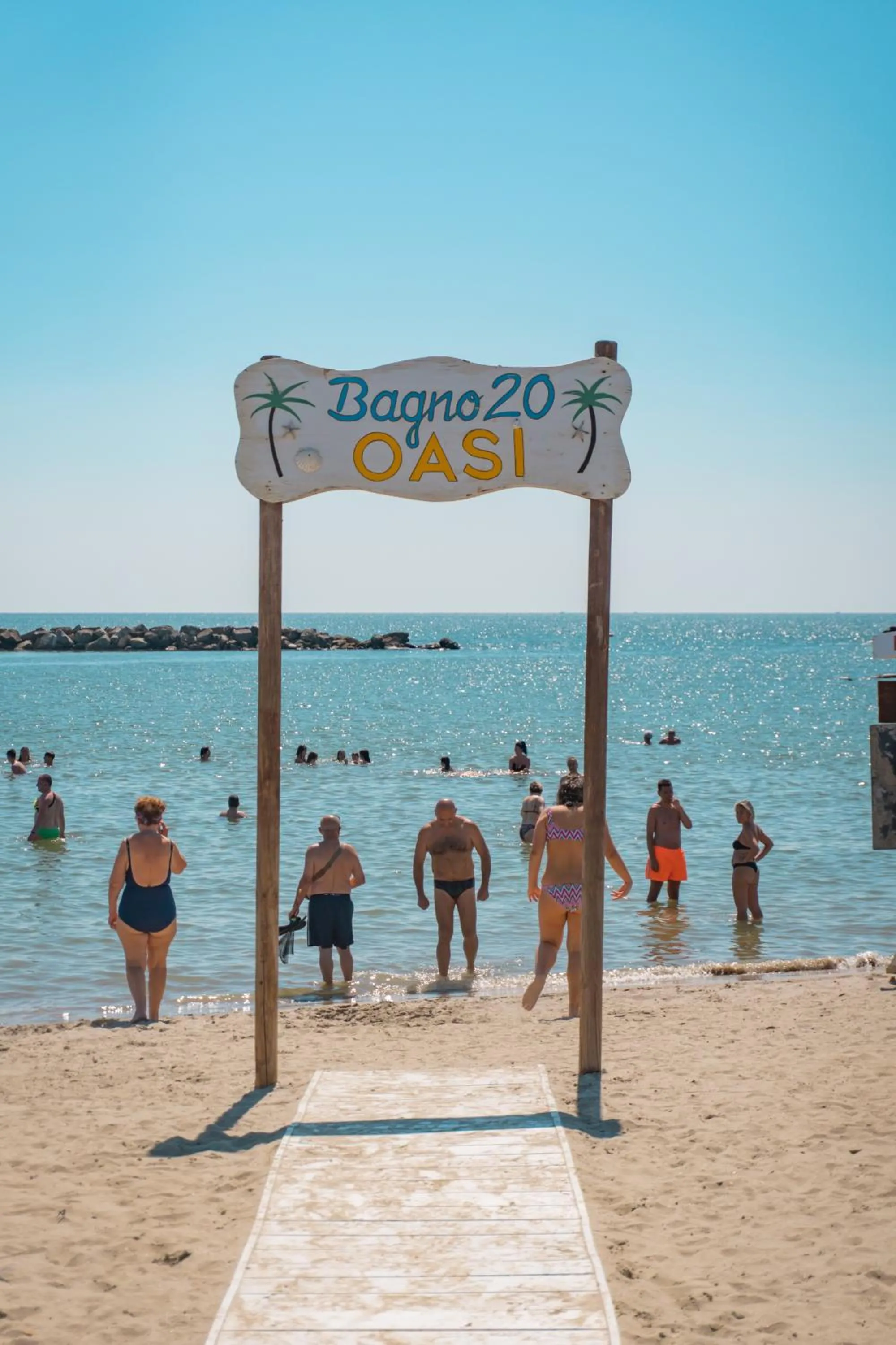 Beach in Airone Bianco Residence Village