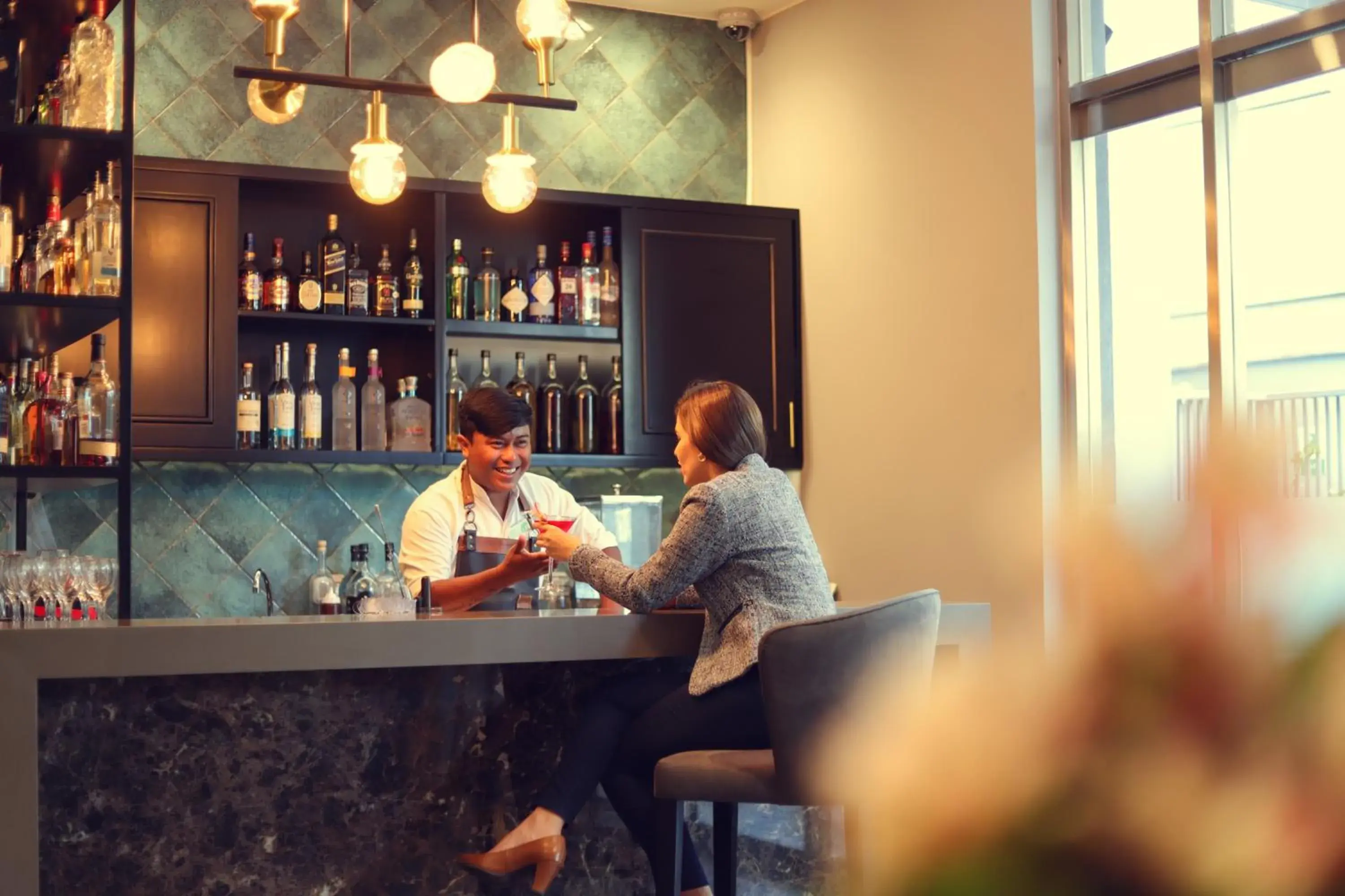 Lounge or bar in Holiday Inn - Piura by IHG Lounge or bar in Holiday Inn - Piura by IHG