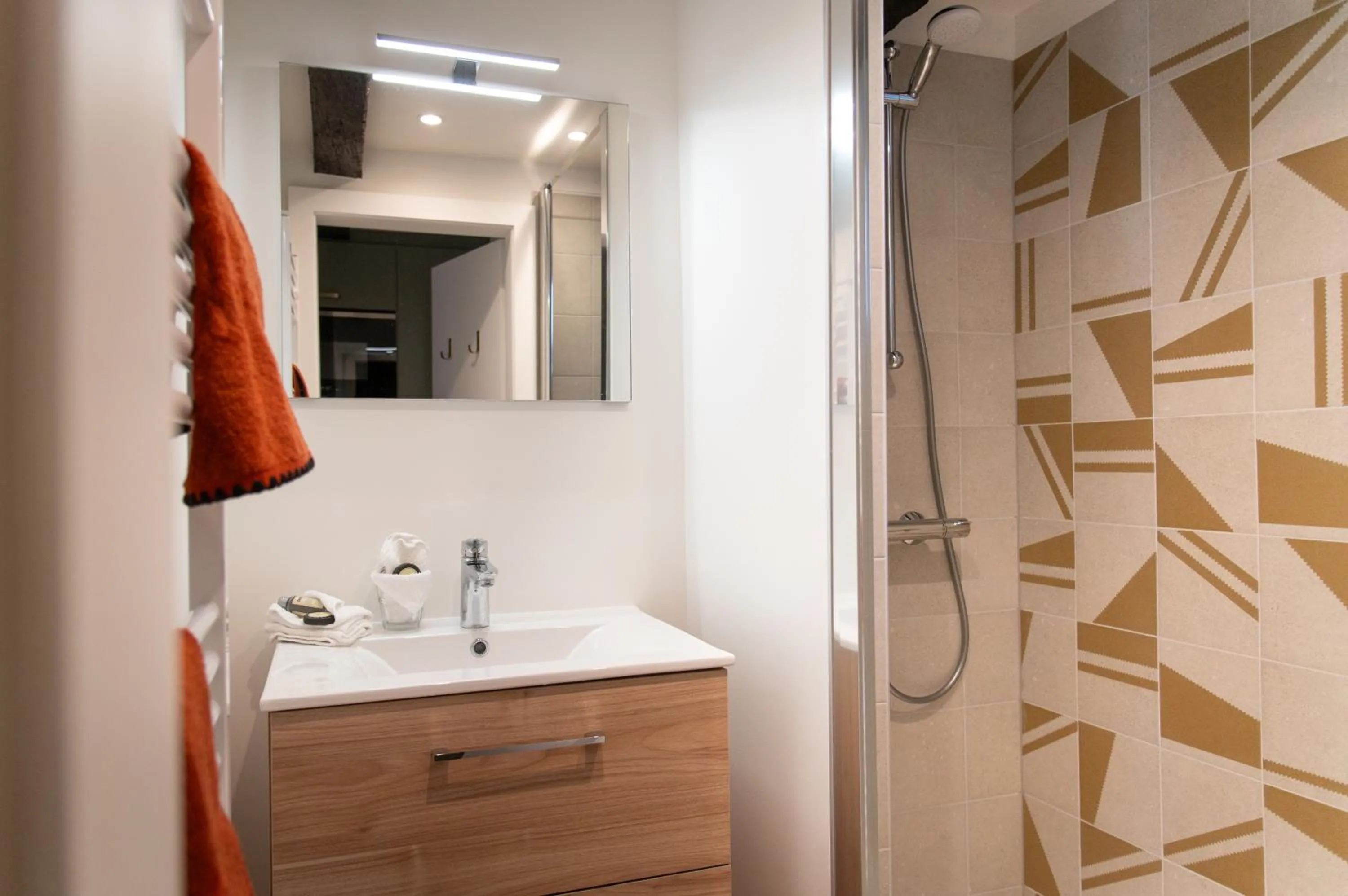 Bathroom in Gîtes et chambres d'hôtes Maison Ungerer