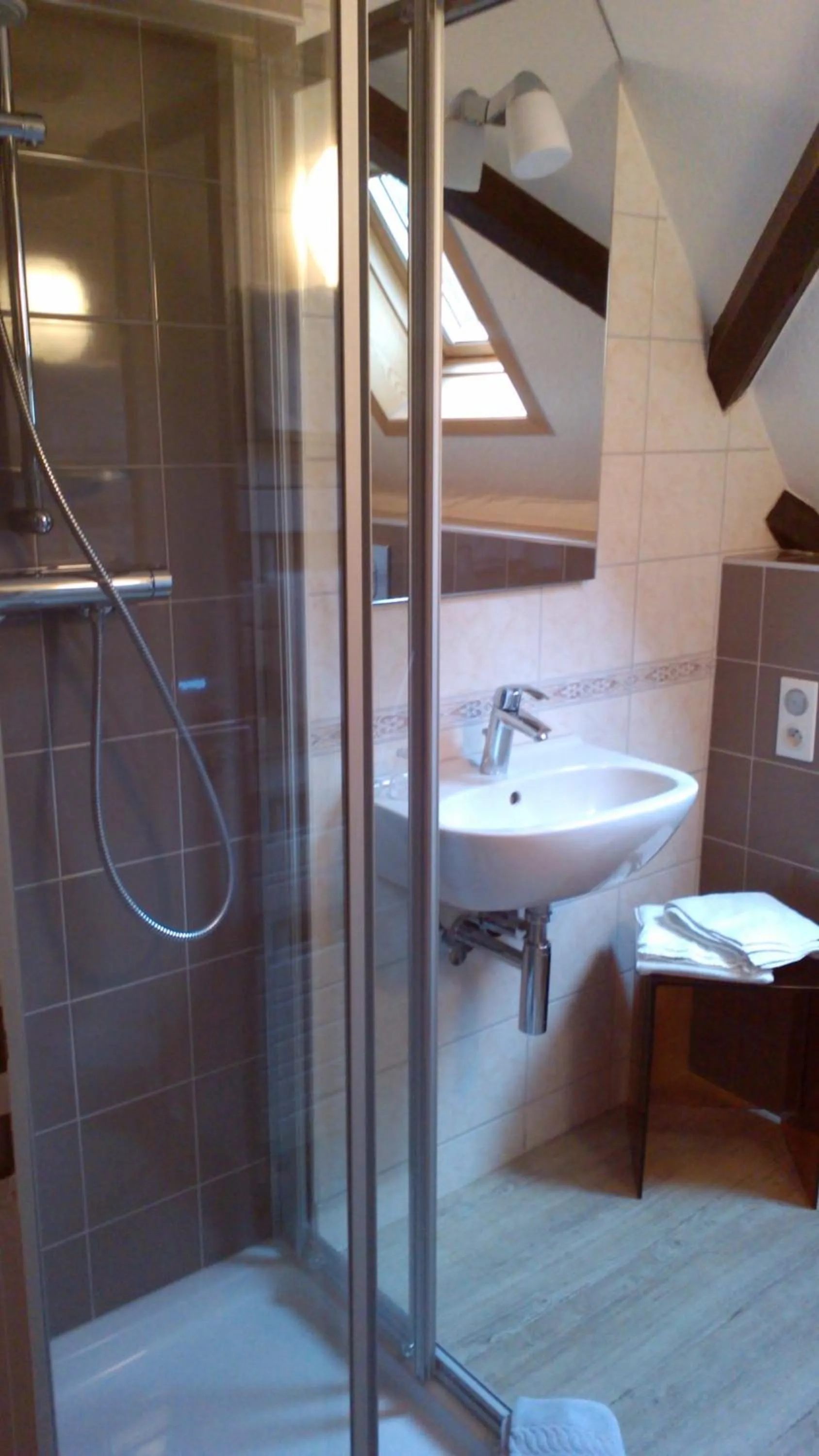 Bathroom in Gîtes et chambres d'hôtes Maison Ungerer