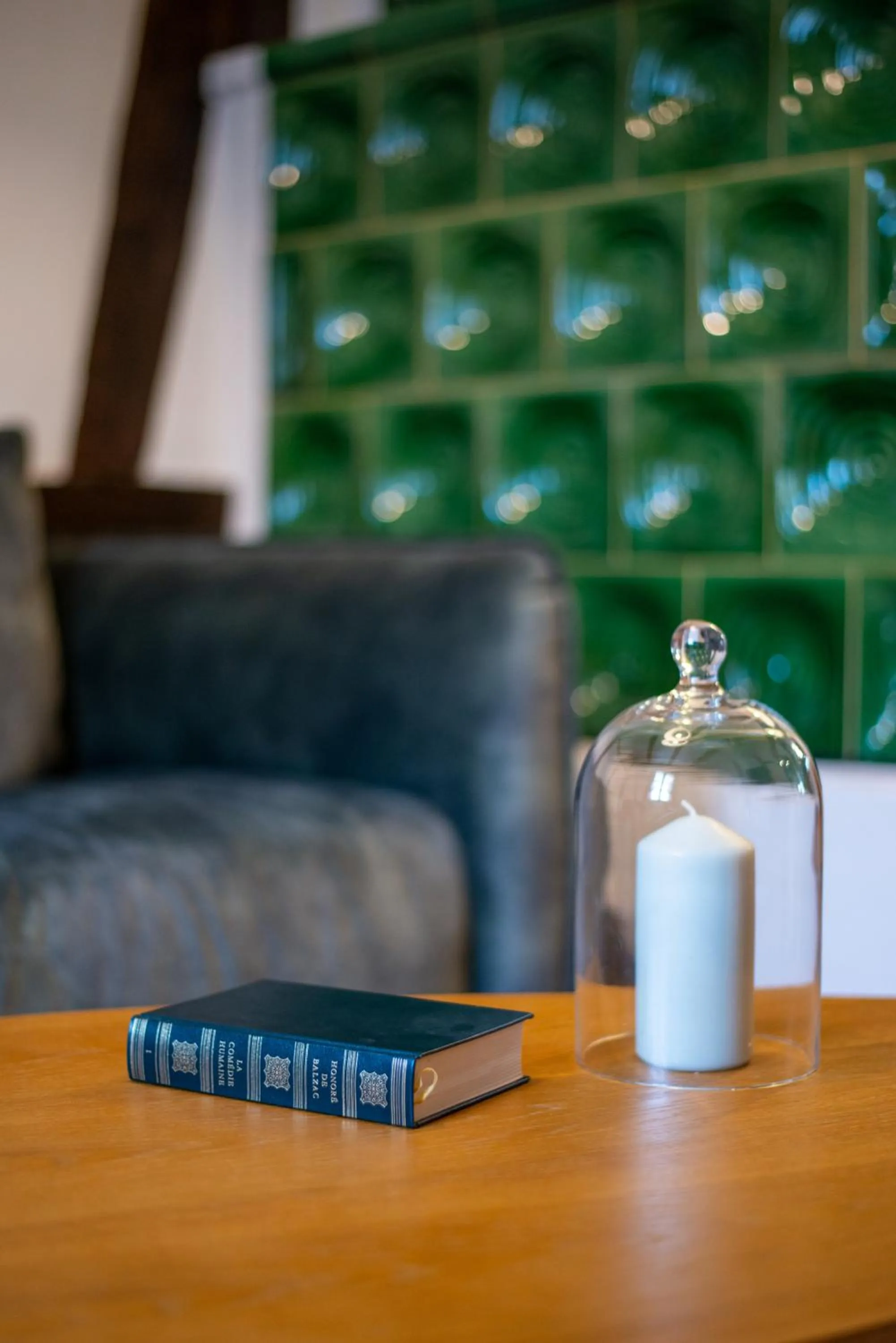 Seating area in Gîtes et chambres d'hôtes Maison Ungerer