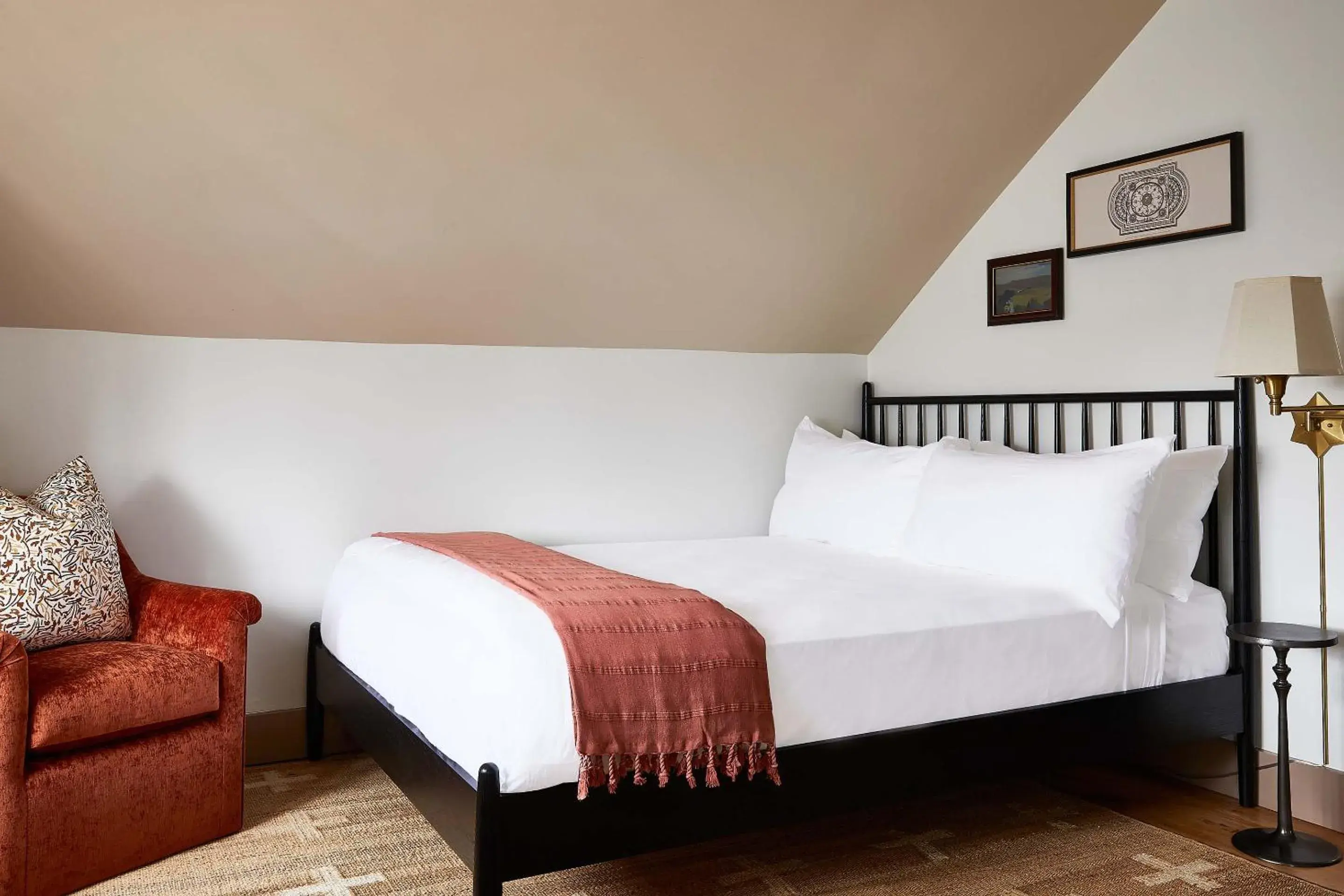 Bed in Blue Iris Bed in Blue Iris