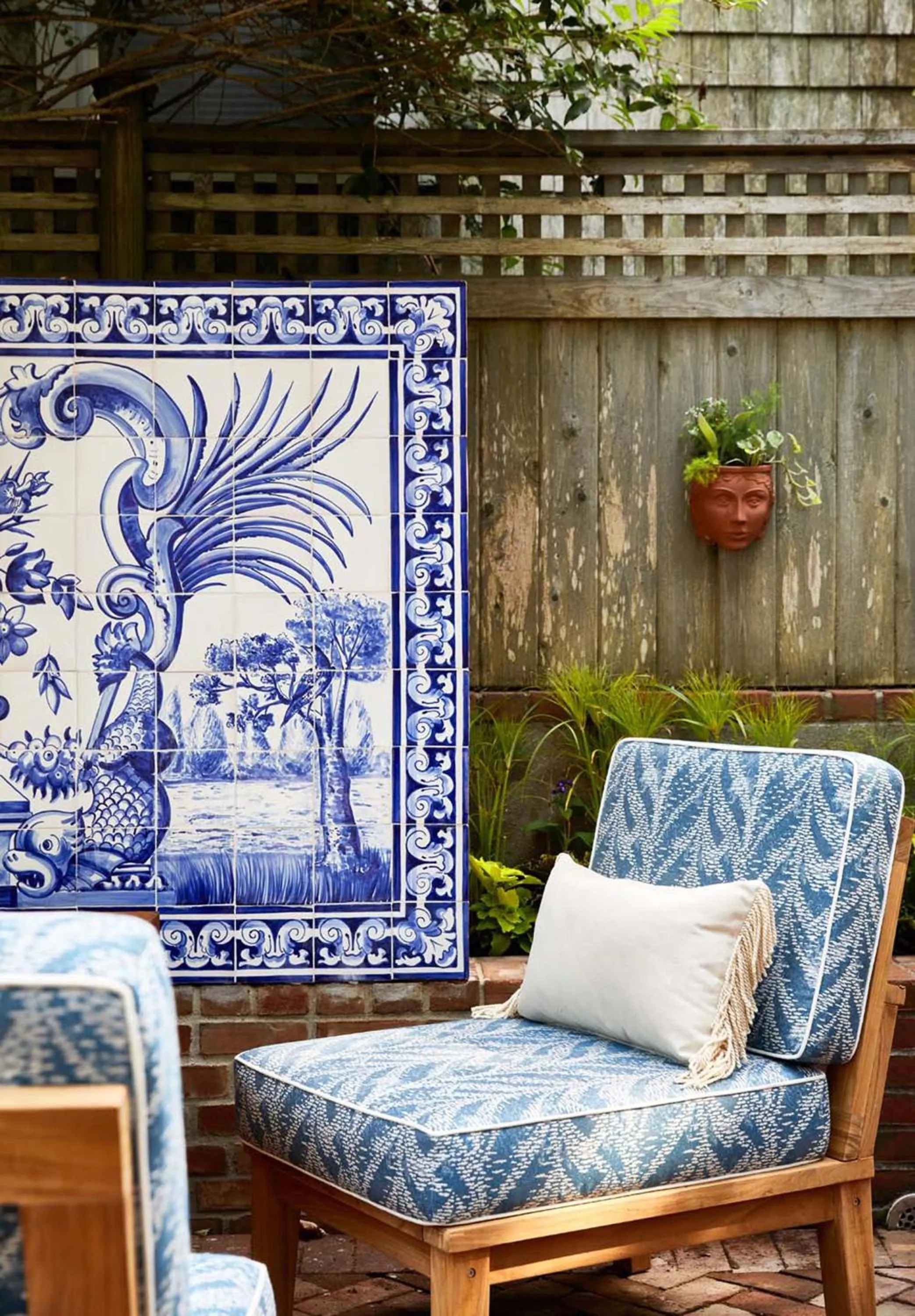 Balcony/Terrace in Blue Iris